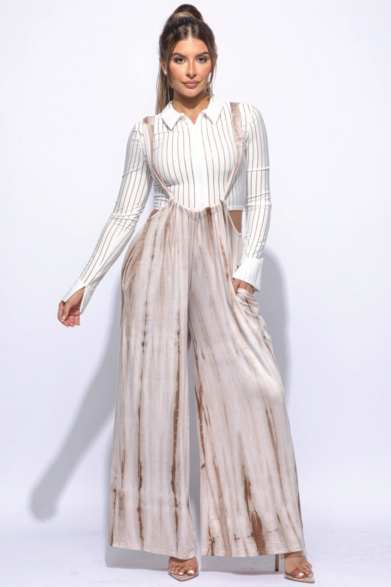 Drawstring Baggy Jumpsuit product image