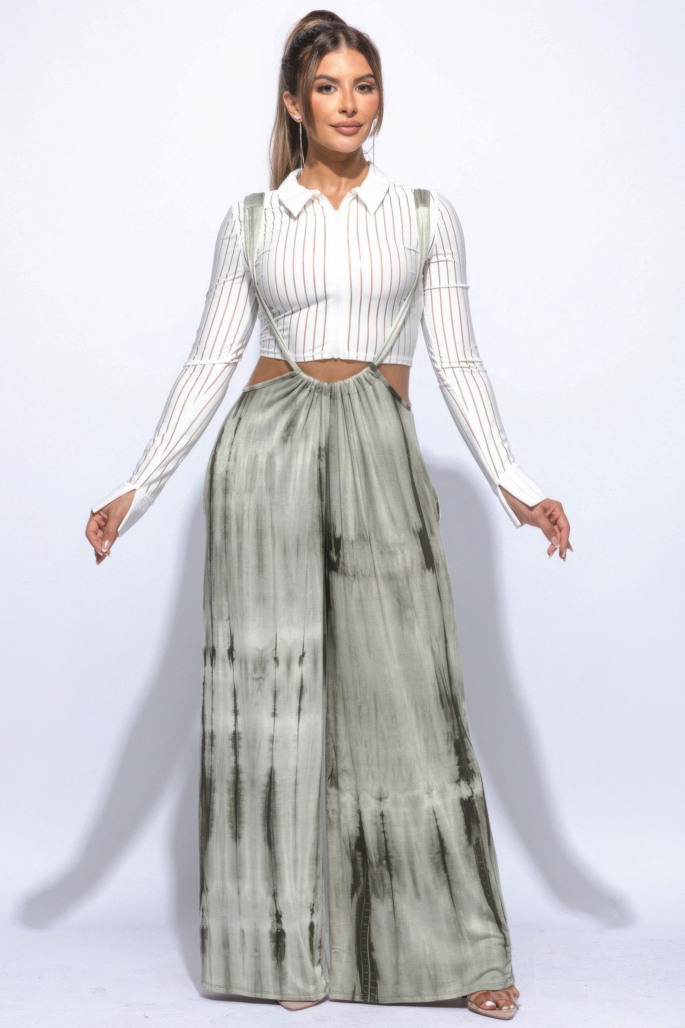 Drawstring Baggy Jumpsuit product image