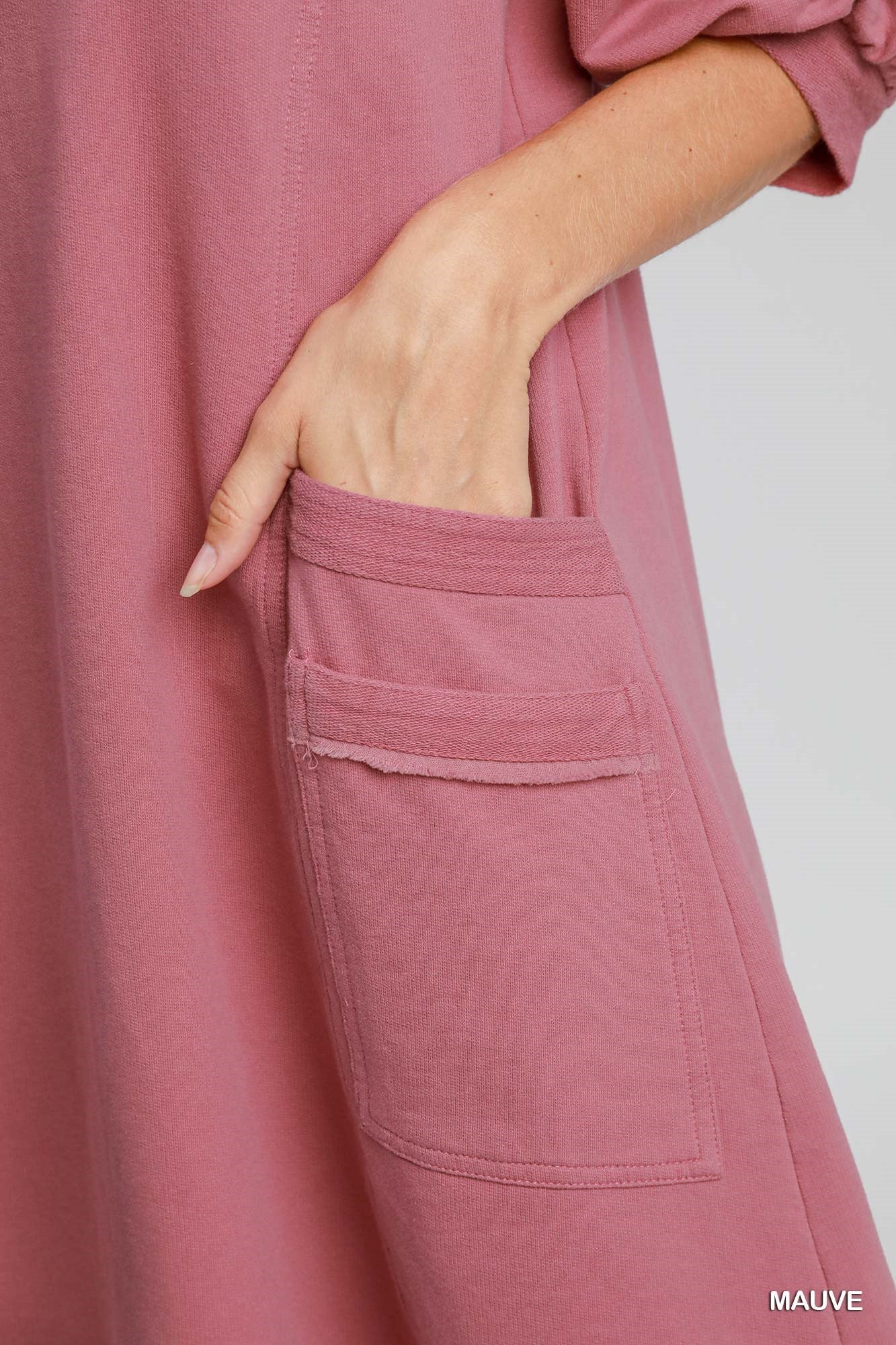 French Terry Mini Dress product image