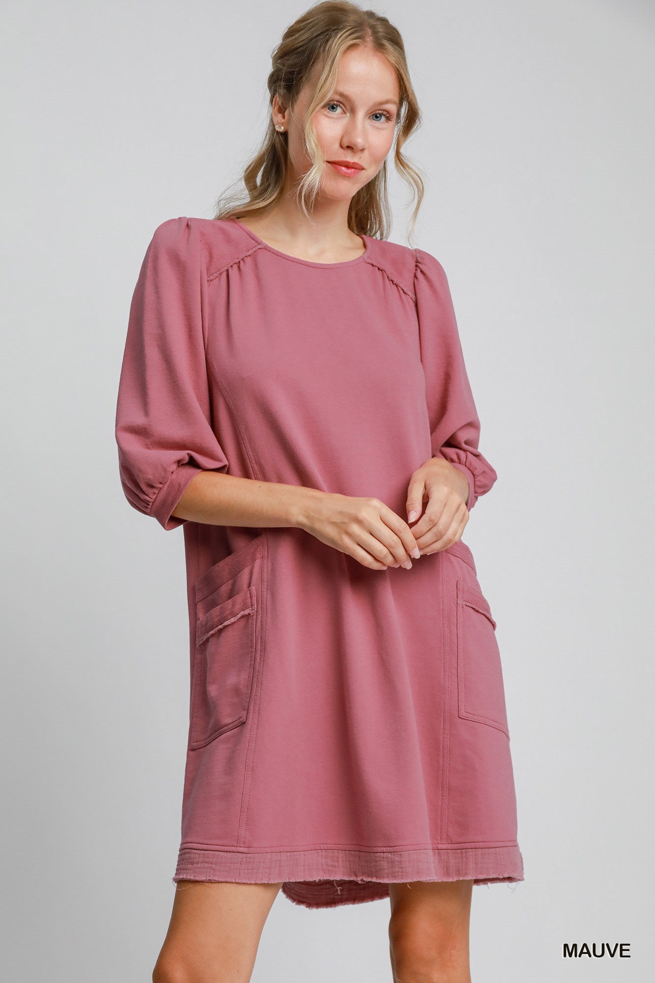 French Terry Mini Dress product image