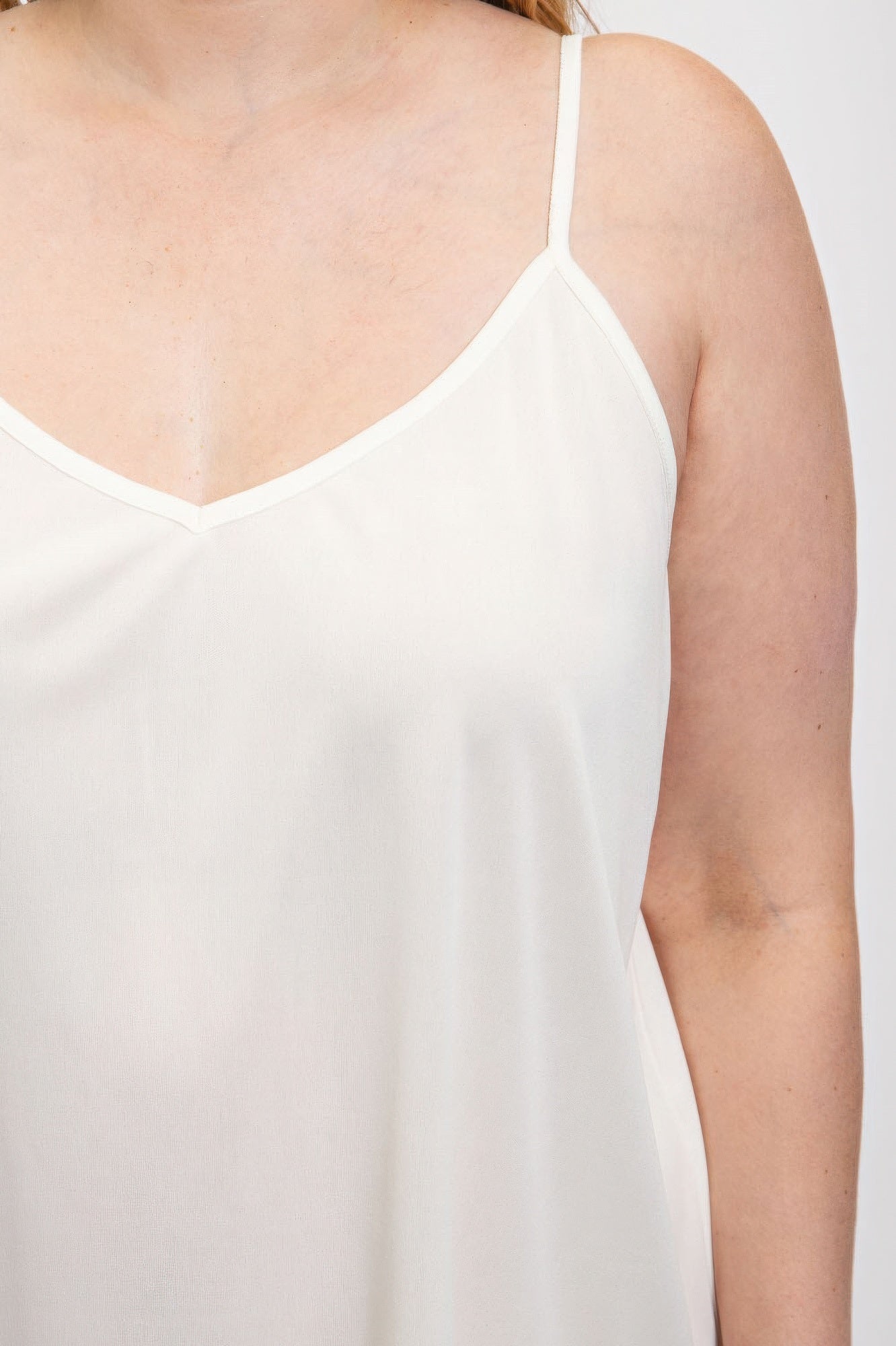 V-neck slip dress with adjustable straps product image