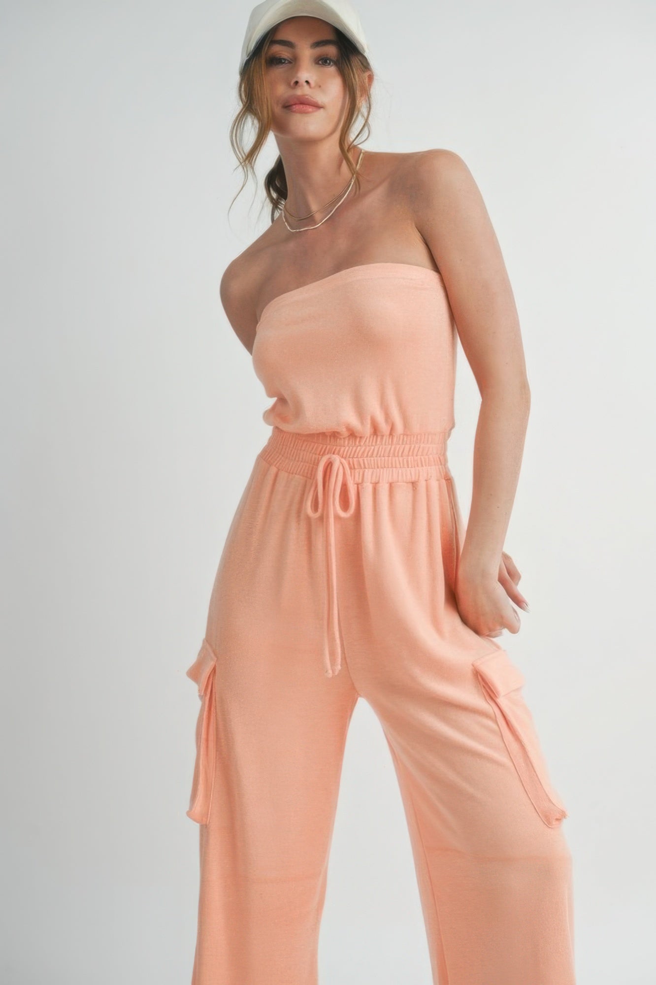 Tube Top Jumpsuit Romper product image