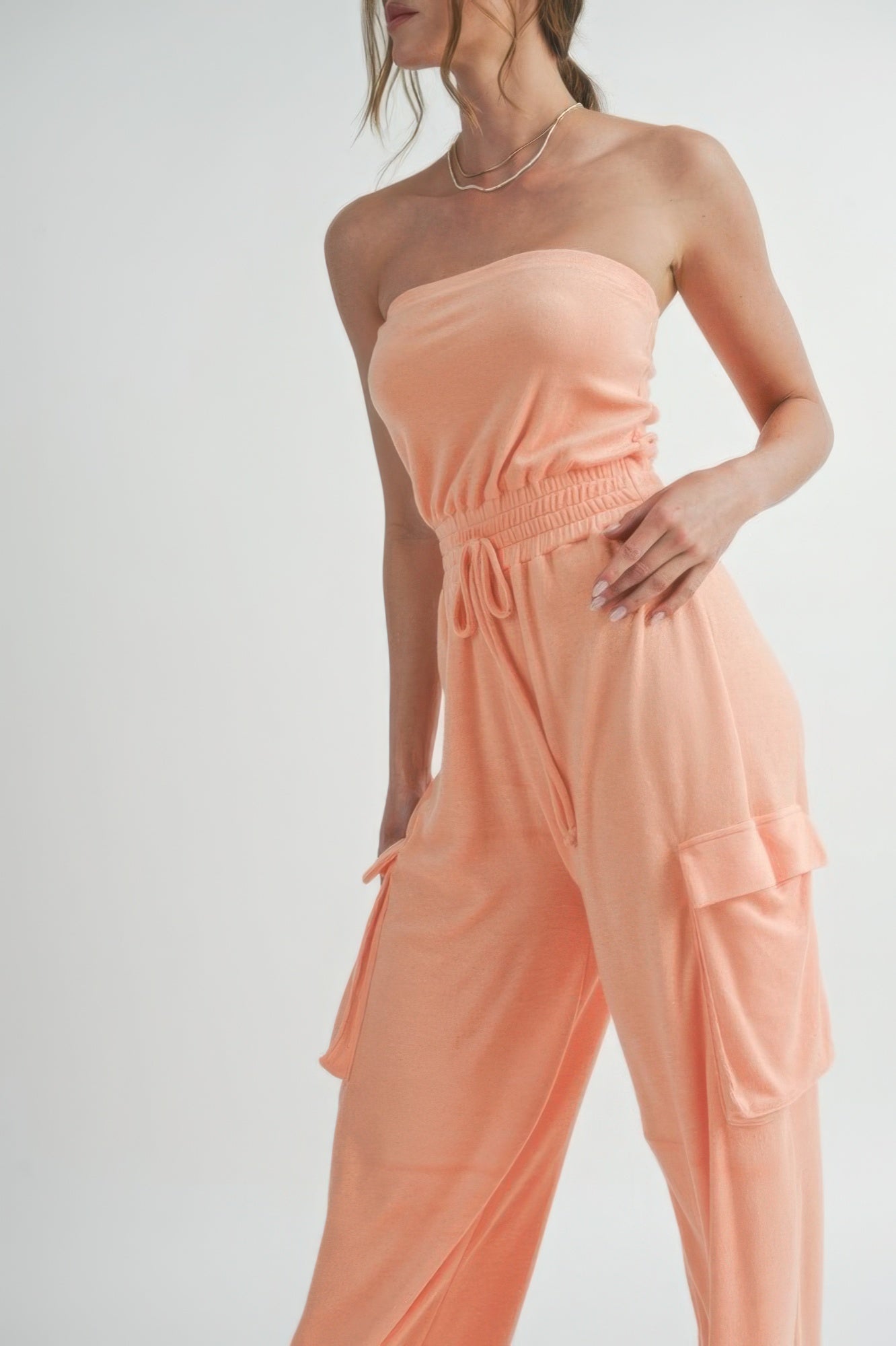 Tube Top Jumpsuit Romper product image