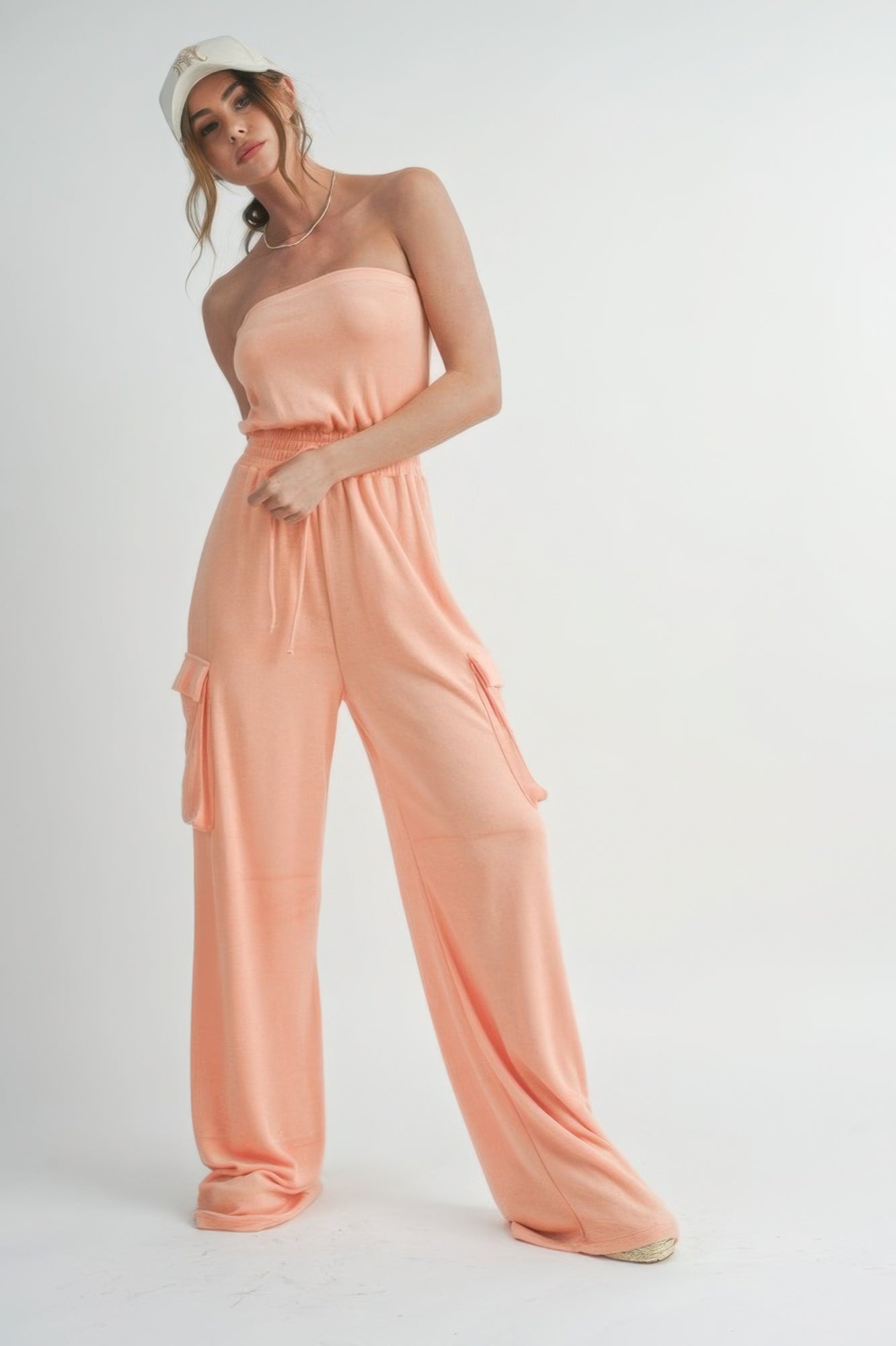 Tube Top Jumpsuit Romper product image