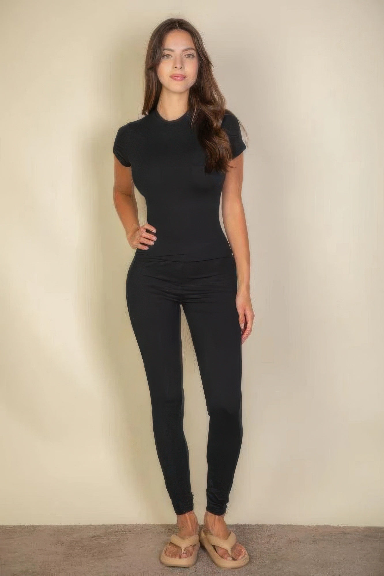 Basic Solid Leggings product image