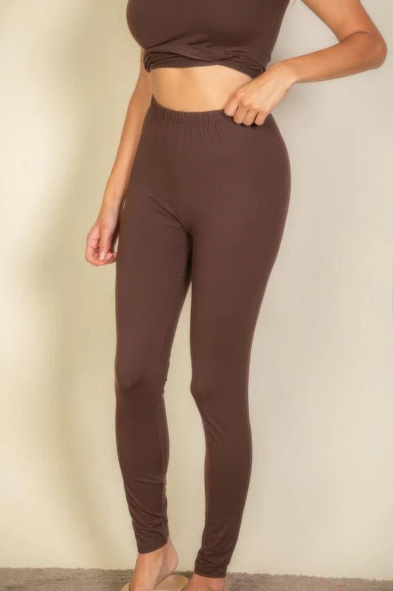 Basic Solid Leggings product image