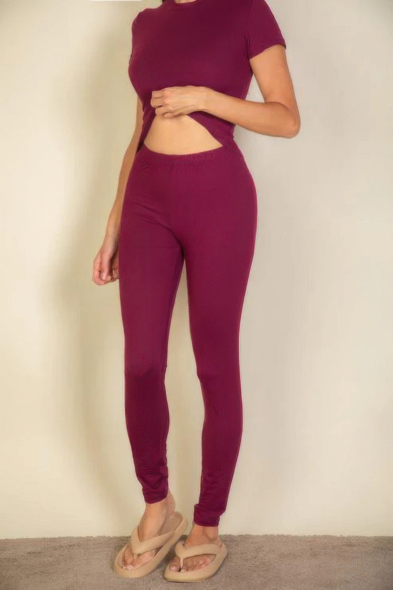 Basic Solid Leggings product image