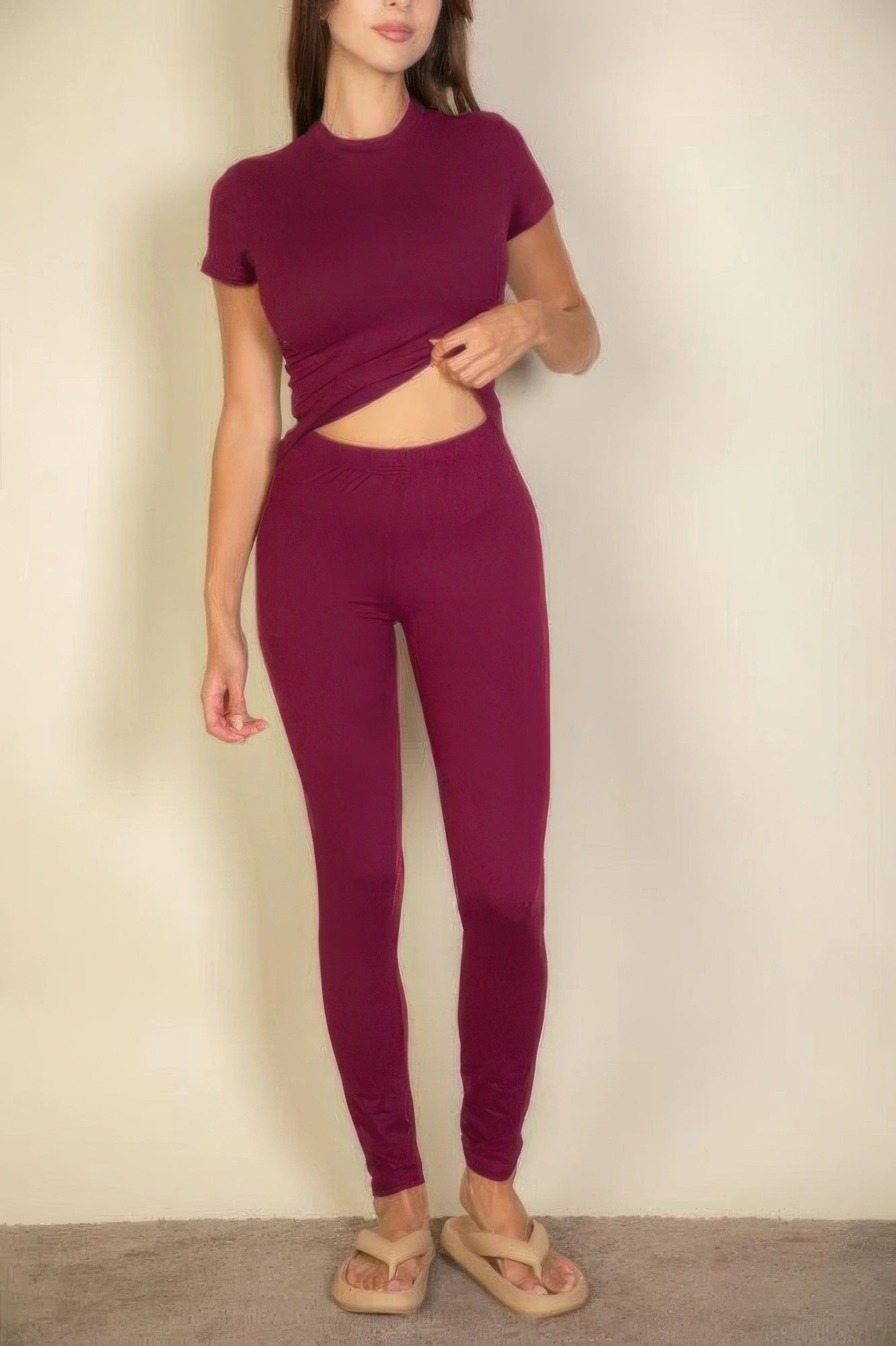 Basic Solid Leggings product image