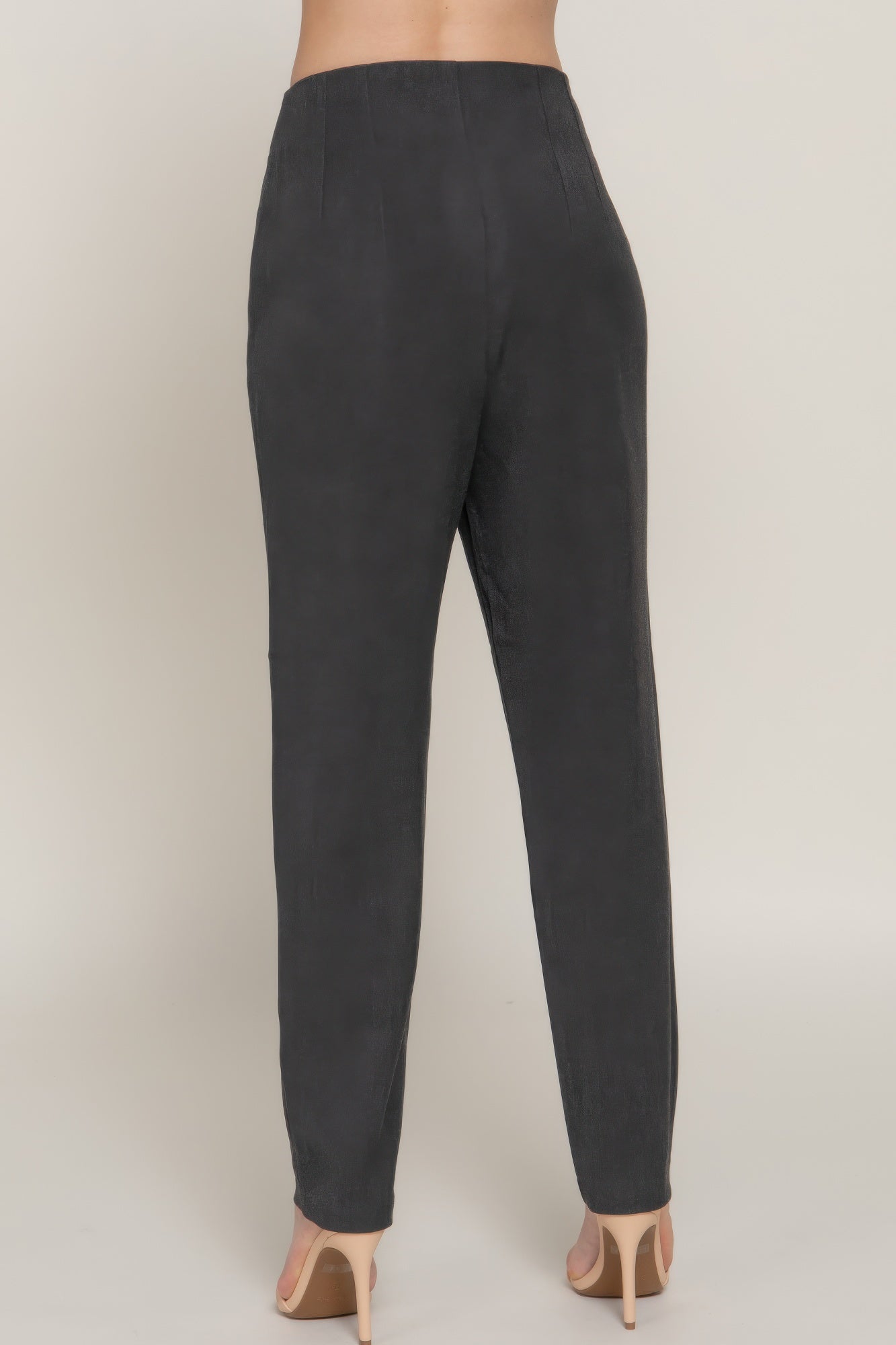 High Waist Pintuck Detail Long Pants product image