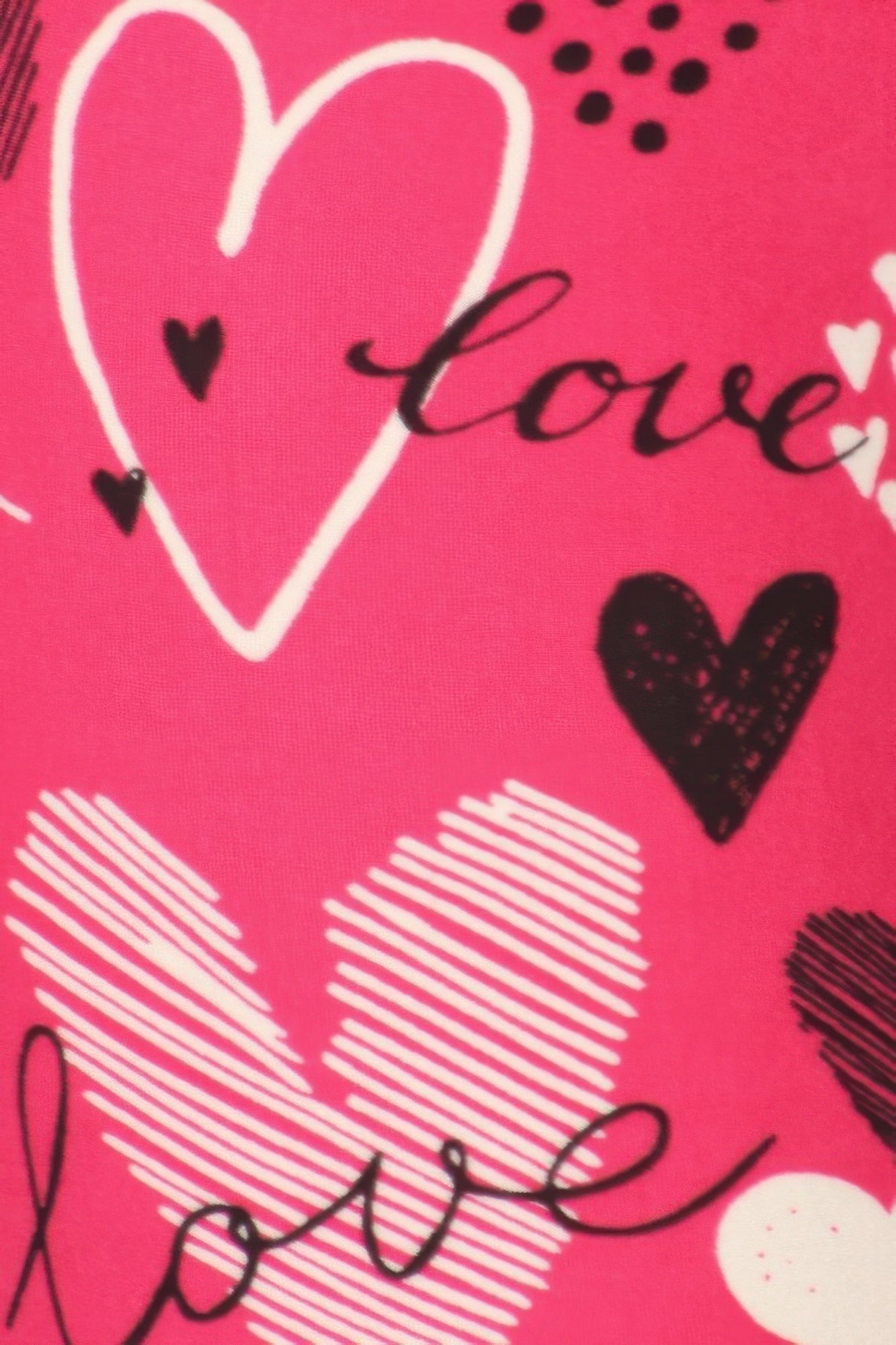 Heart Prints Printed, High Waisted Leggings product image