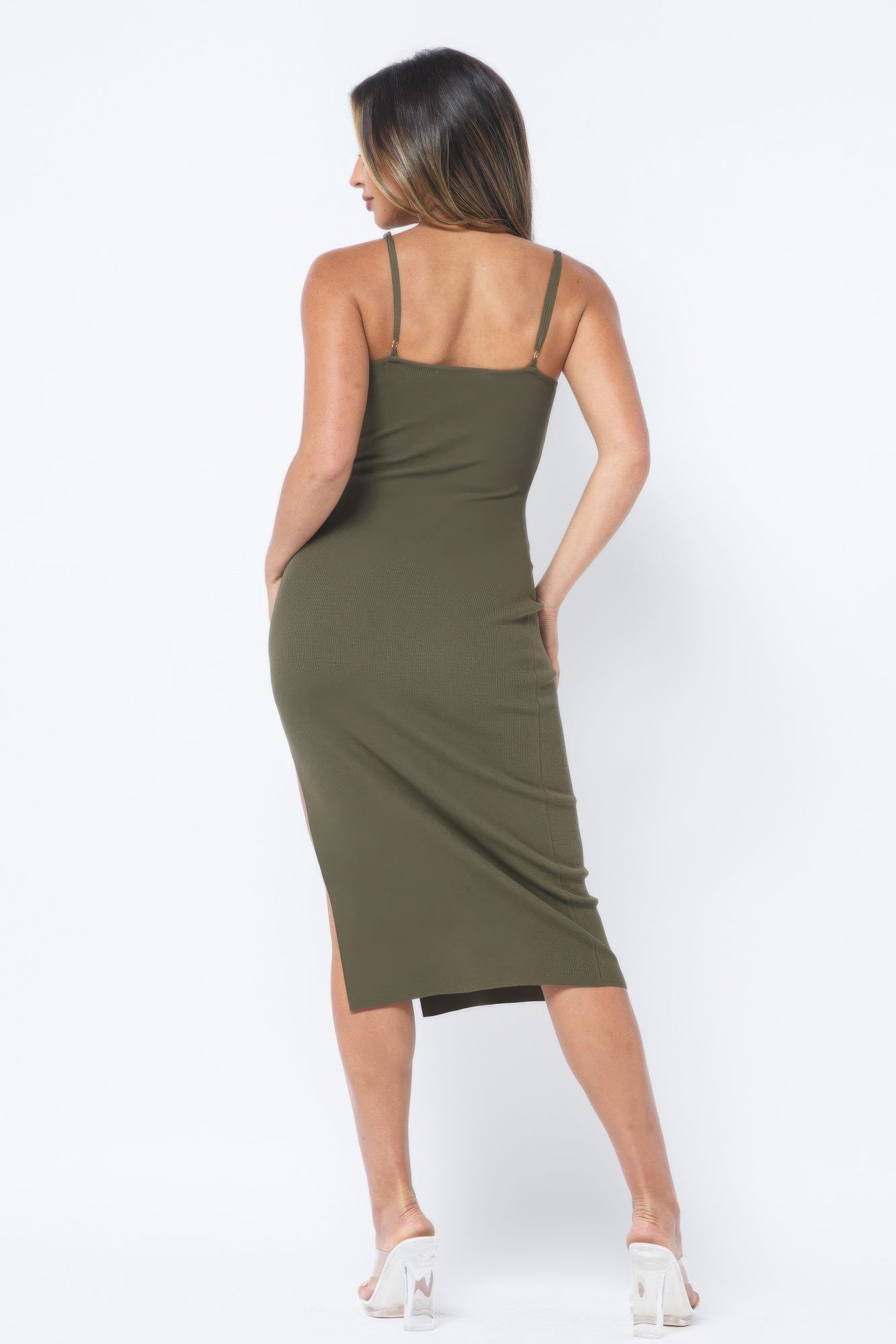 Side Slit Cami Dress product image