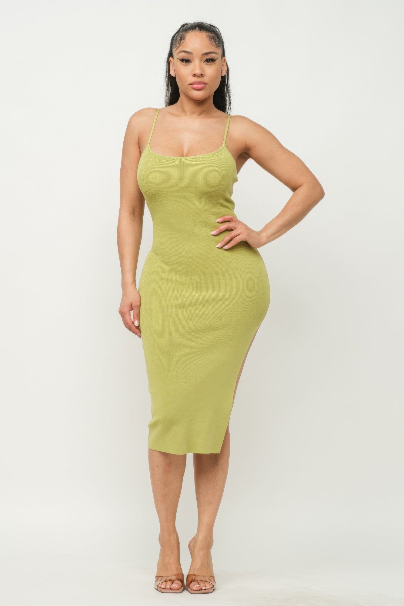 Side Slit Cami Dress product image