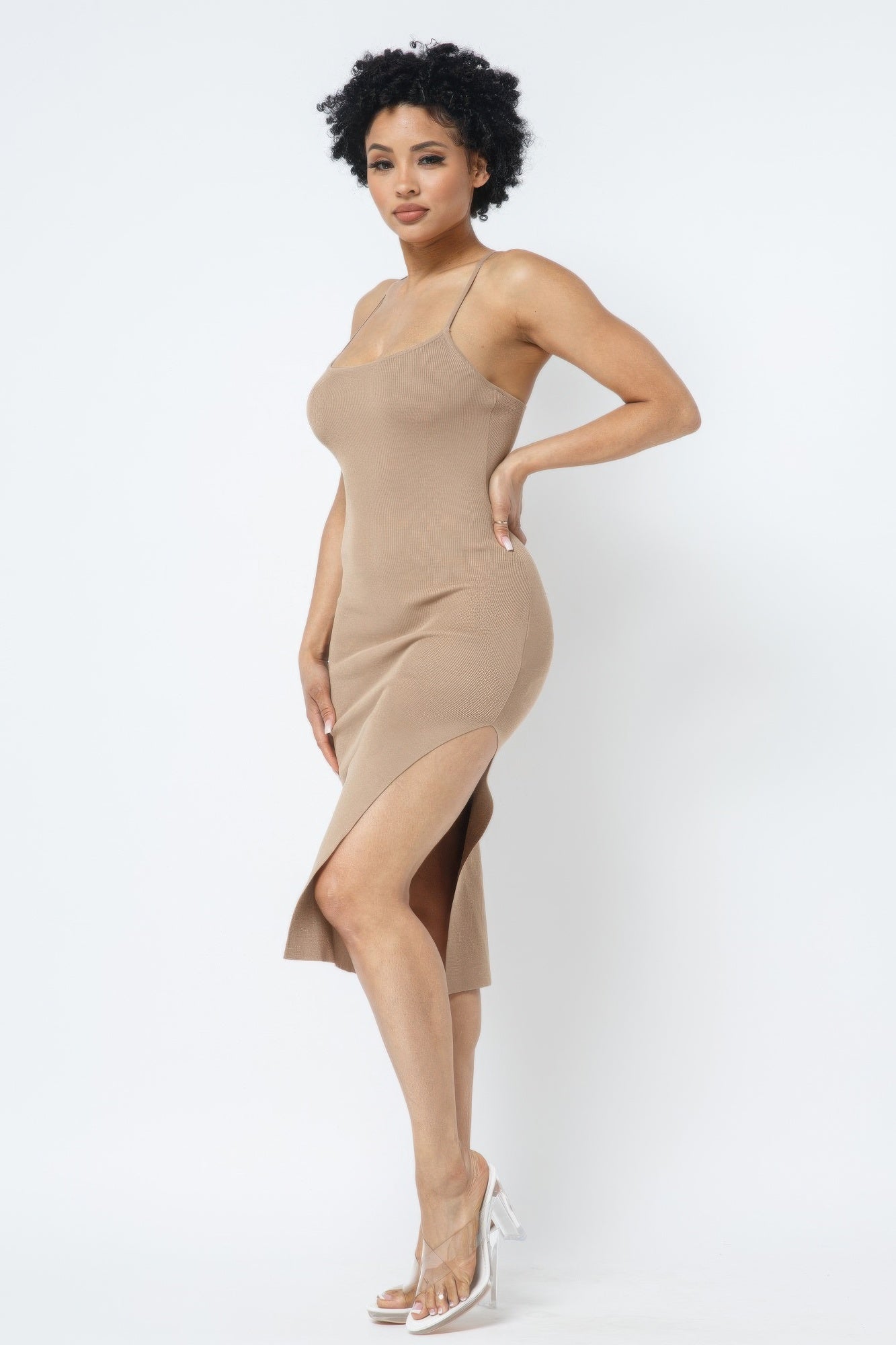 Side Slit Cami Dress product image