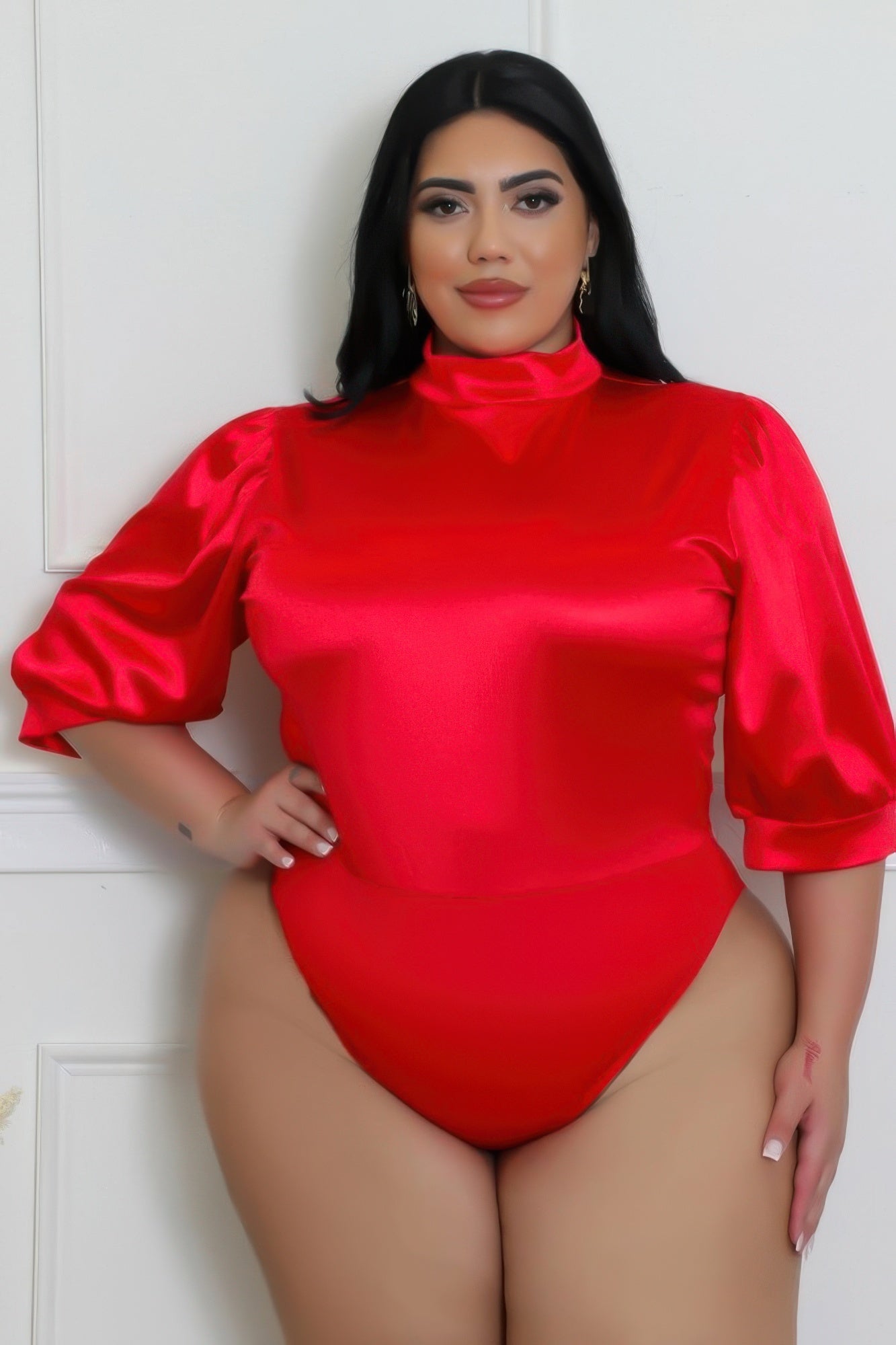 Two Piece Set, Semi-stretch Bodysuit product image