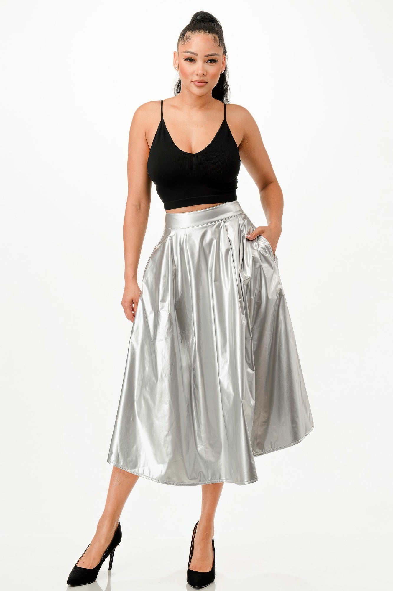 Midi Skirt With Pockets product image