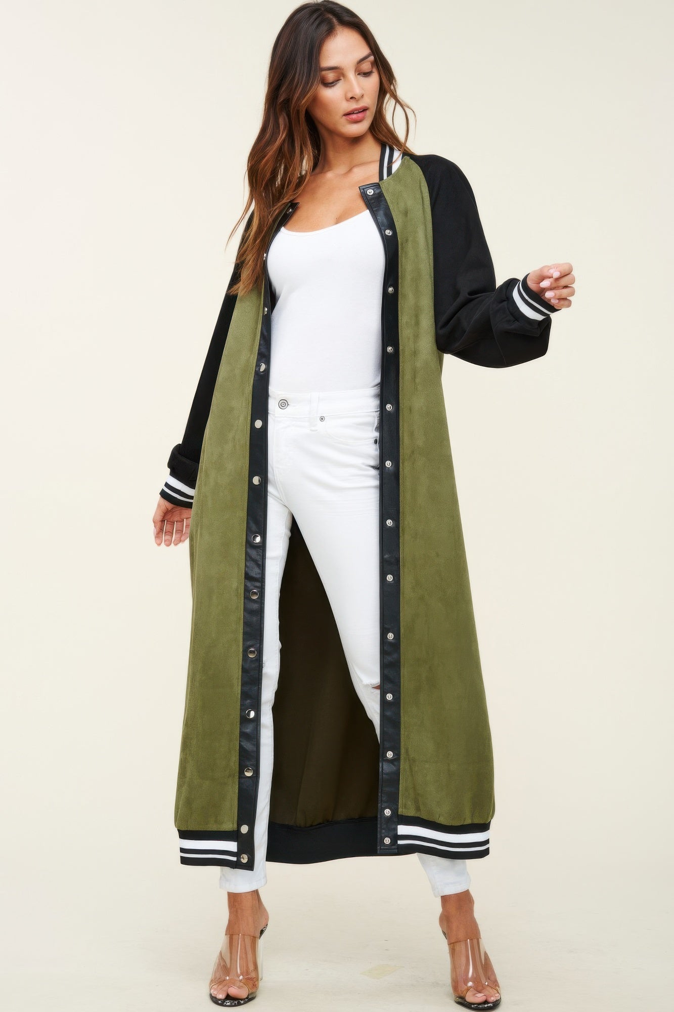 Maxi Faux Suede Jacket product image