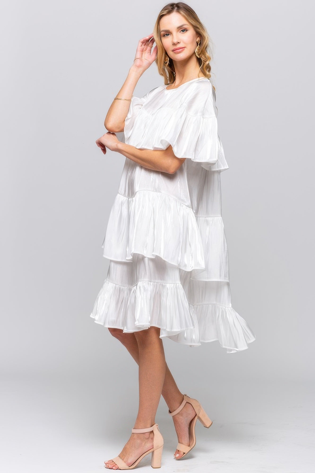 Ruffle Midi Dress product image