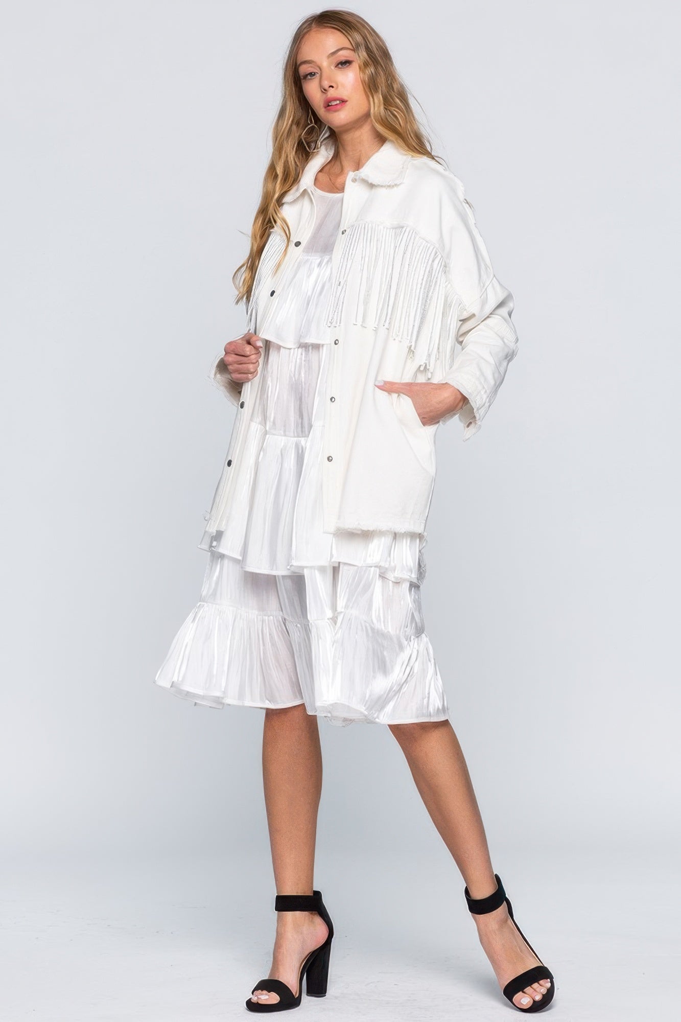 Ruffle Midi Dress product image