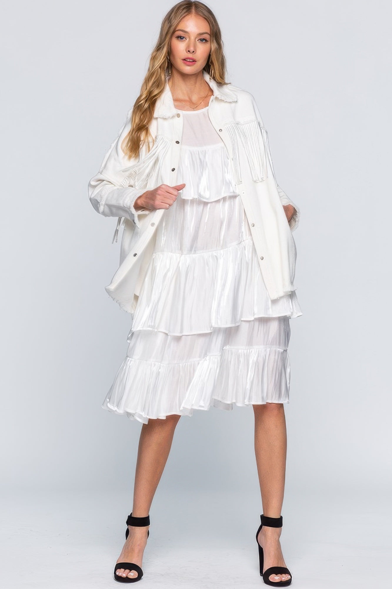 Ruffle Midi Dress product image