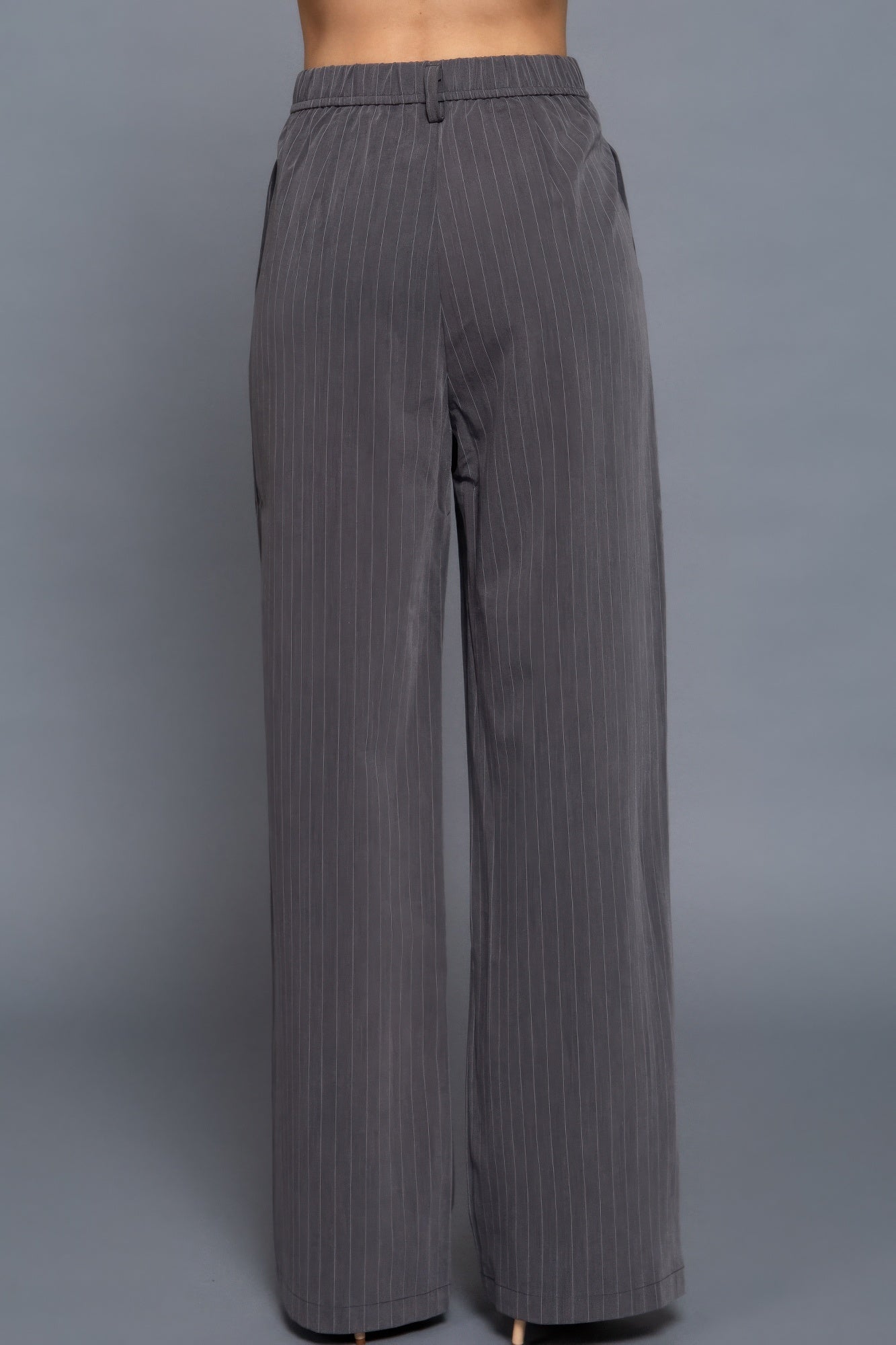 Pin Stripe Woven Straight Pants product image