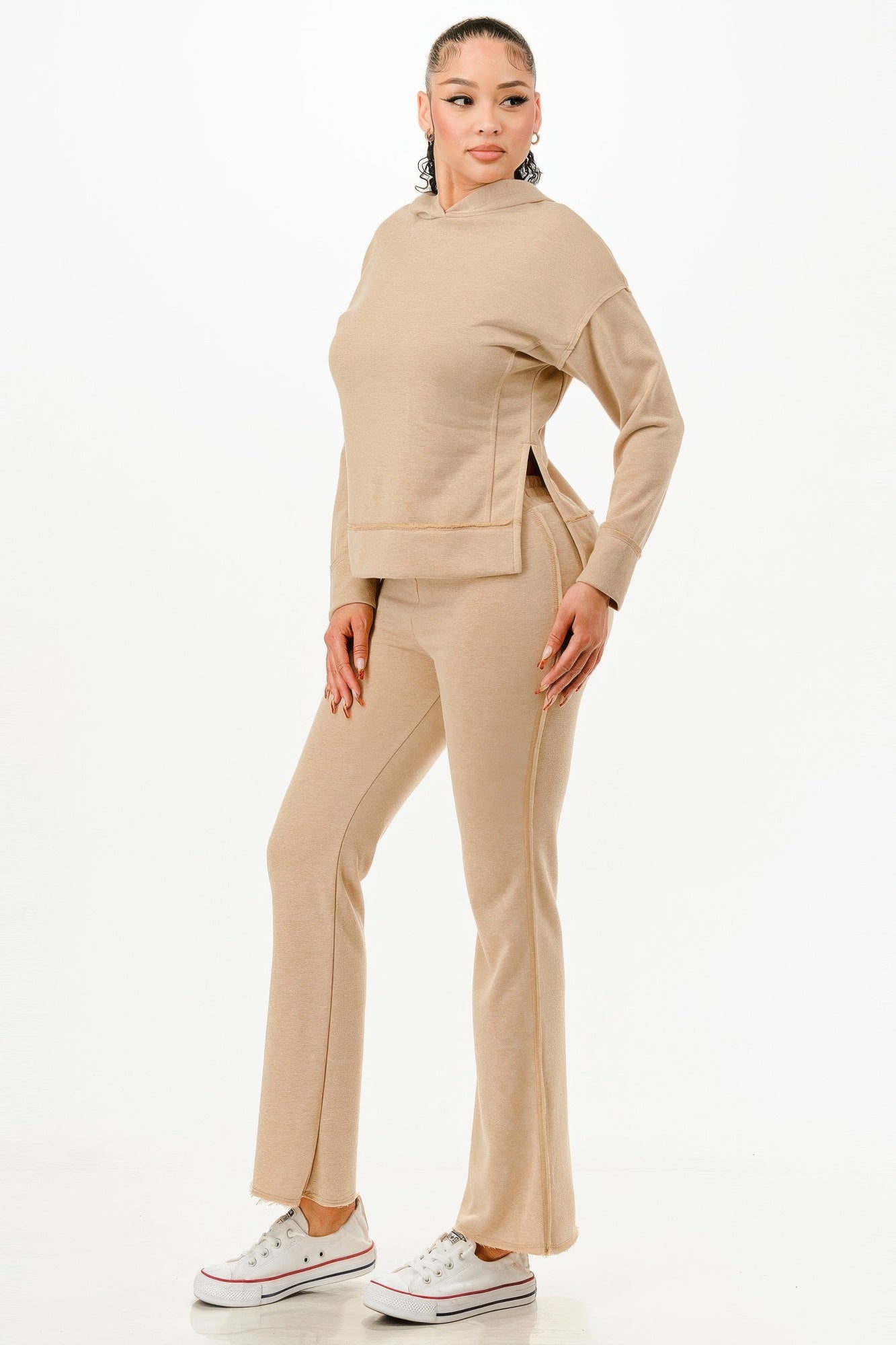 Washed Sweat Two-piece Set product image