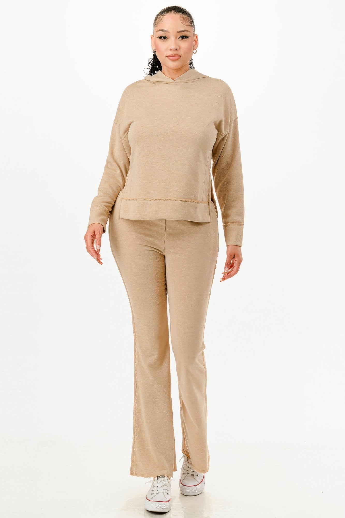 Washed Sweat Two-piece Set product image