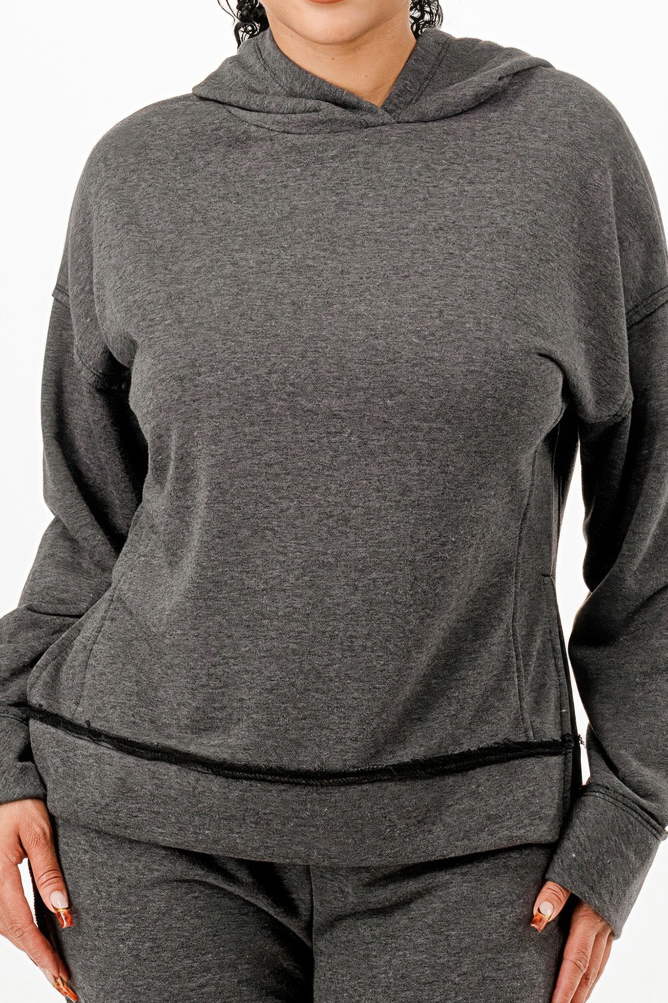 Washed Sweat Two-piece Set product image