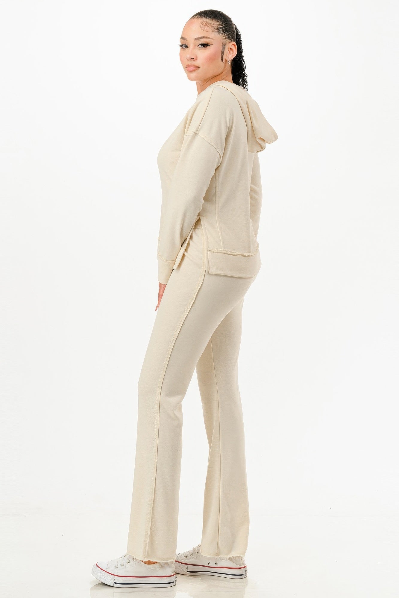 Washed Sweat Two-piece Set product image