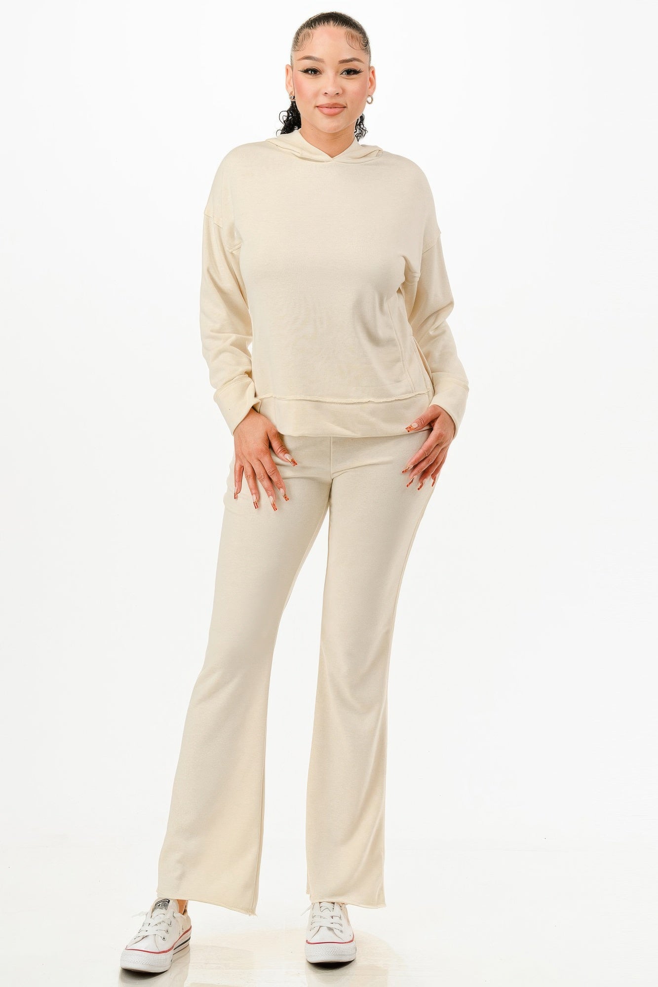 Washed Sweat Two-piece Set product image