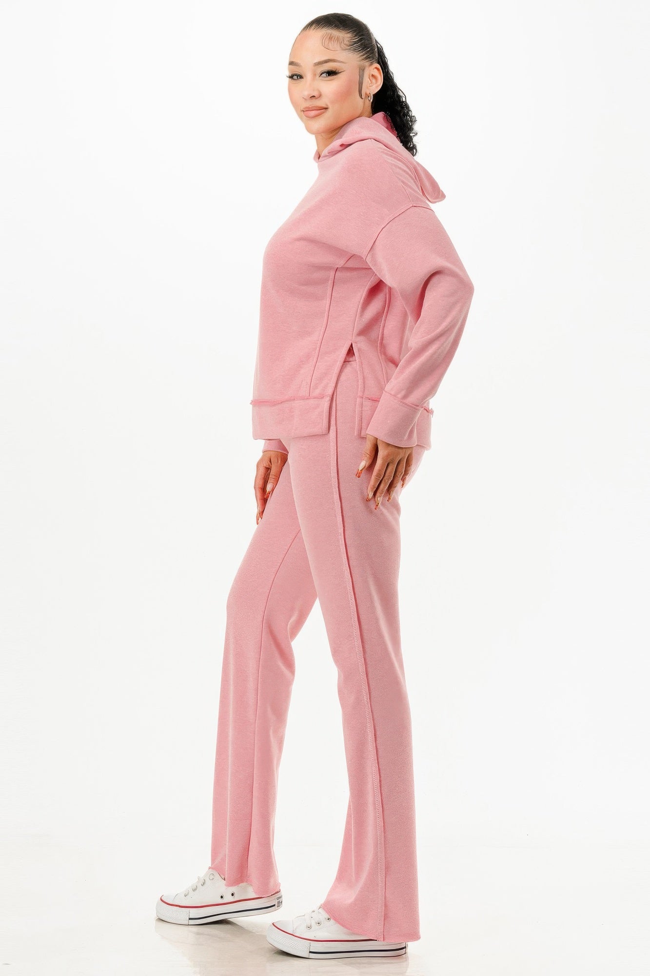 Washed Sweat Two-piece Set product image