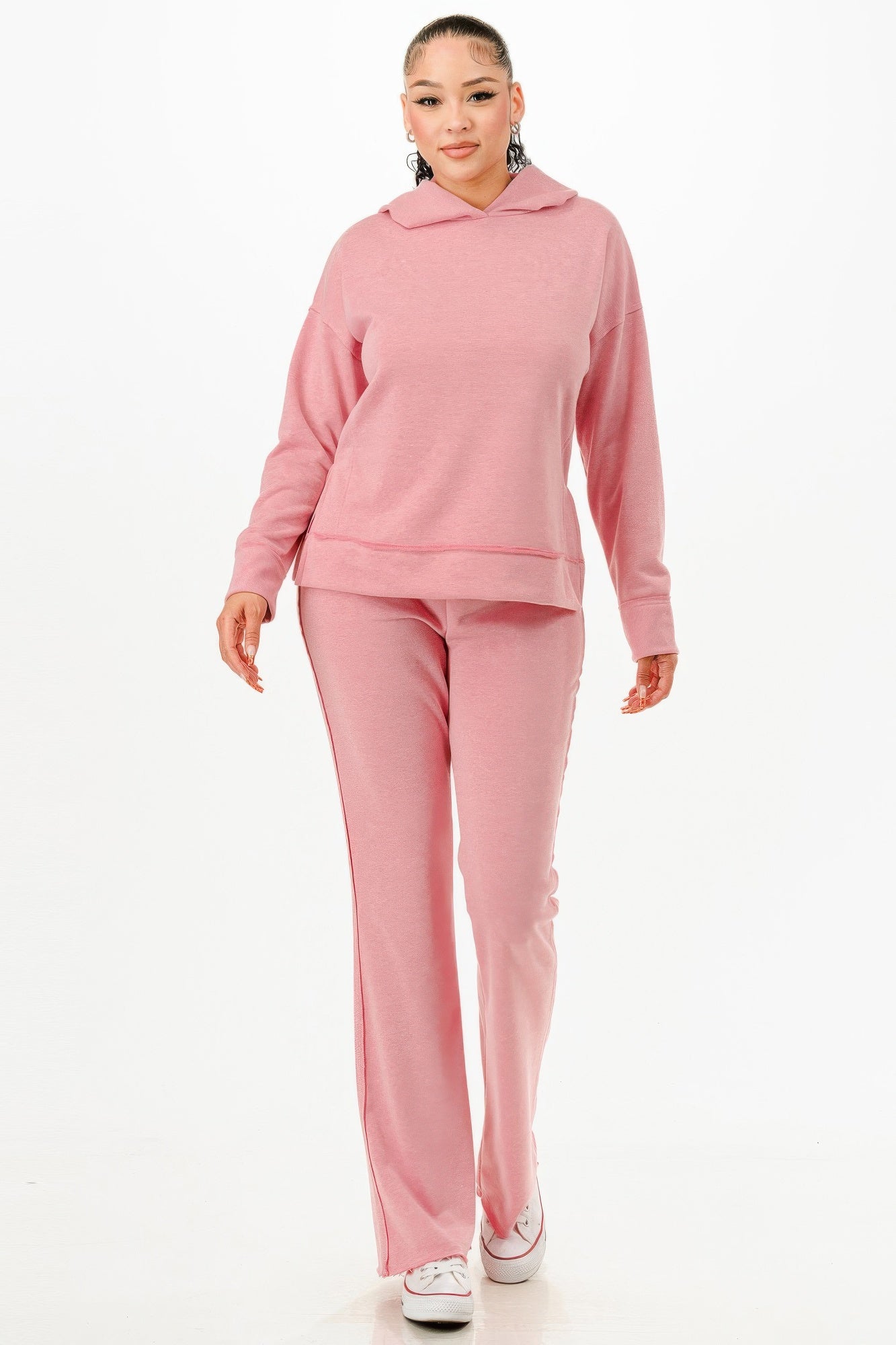 Washed Sweat Two-piece Set product image