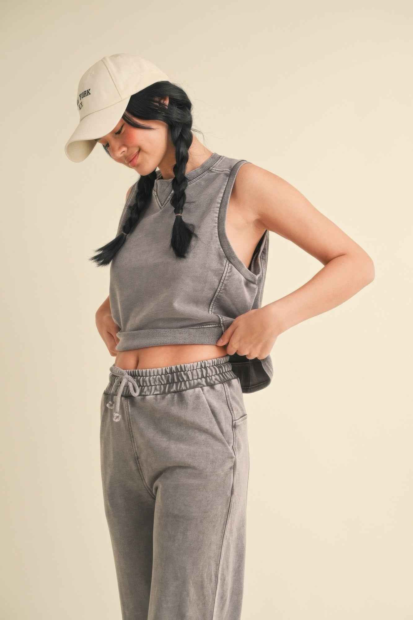 Mineral Wash Sleeveless Top Mineral Wash Sleeveless Top