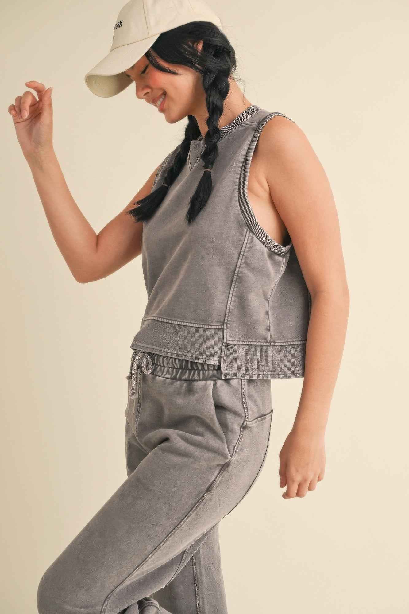 Mineral Wash Sleeveless Top Mineral Wash Sleeveless Top