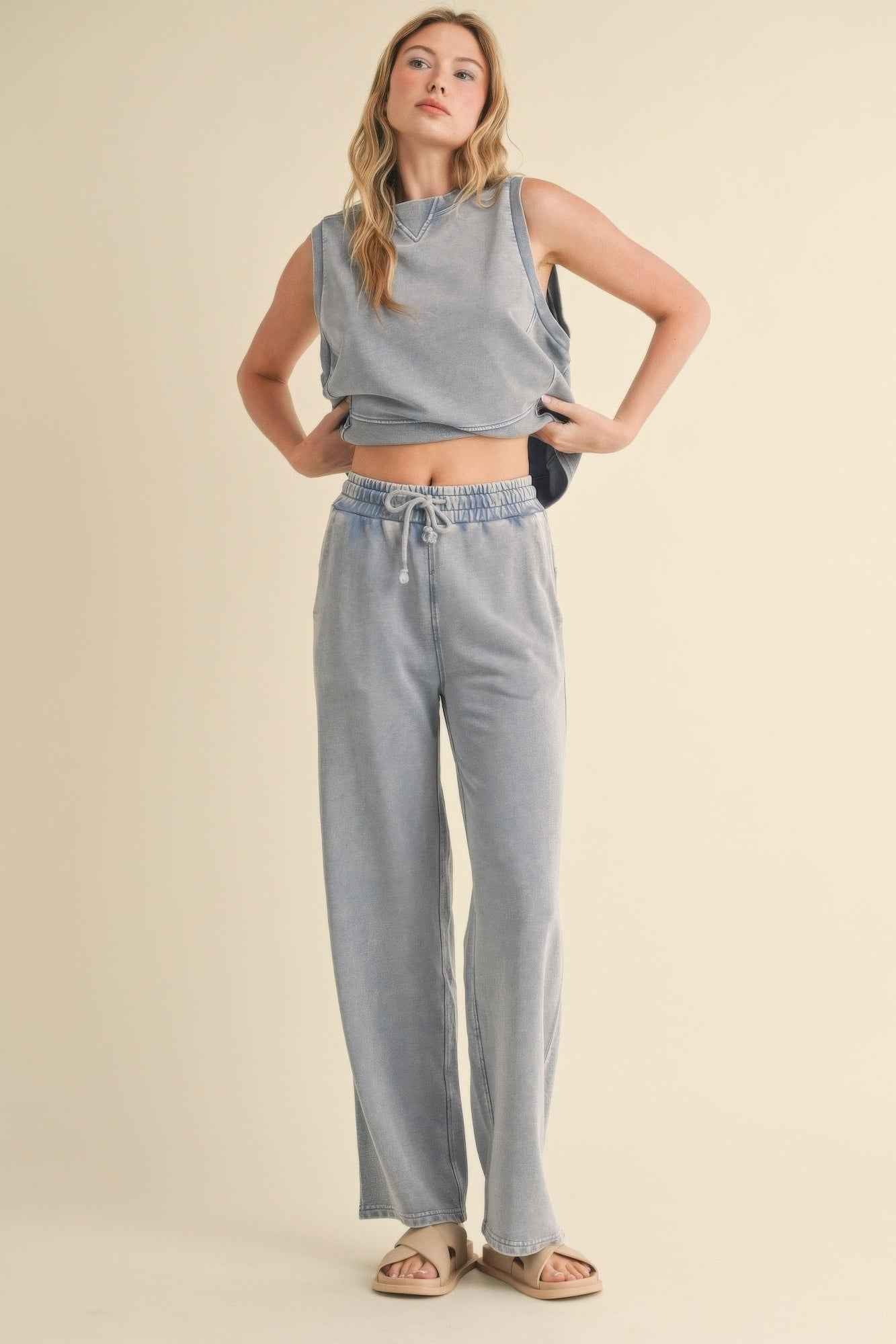 Mineral Wash Sleeveless Top Mineral Wash Sleeveless Top