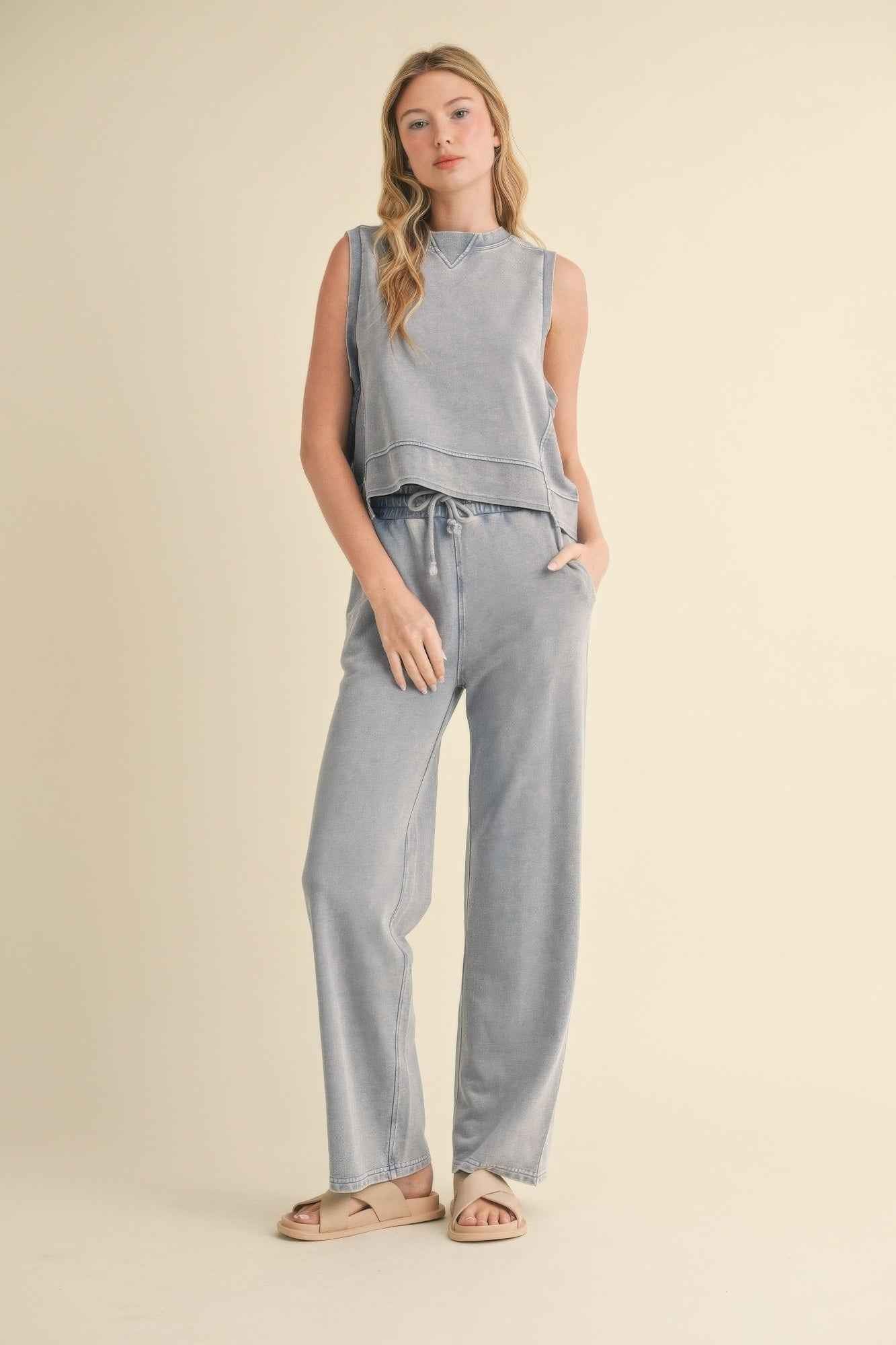 Mineral Wash Sleeveless Top Mineral Wash Sleeveless Top