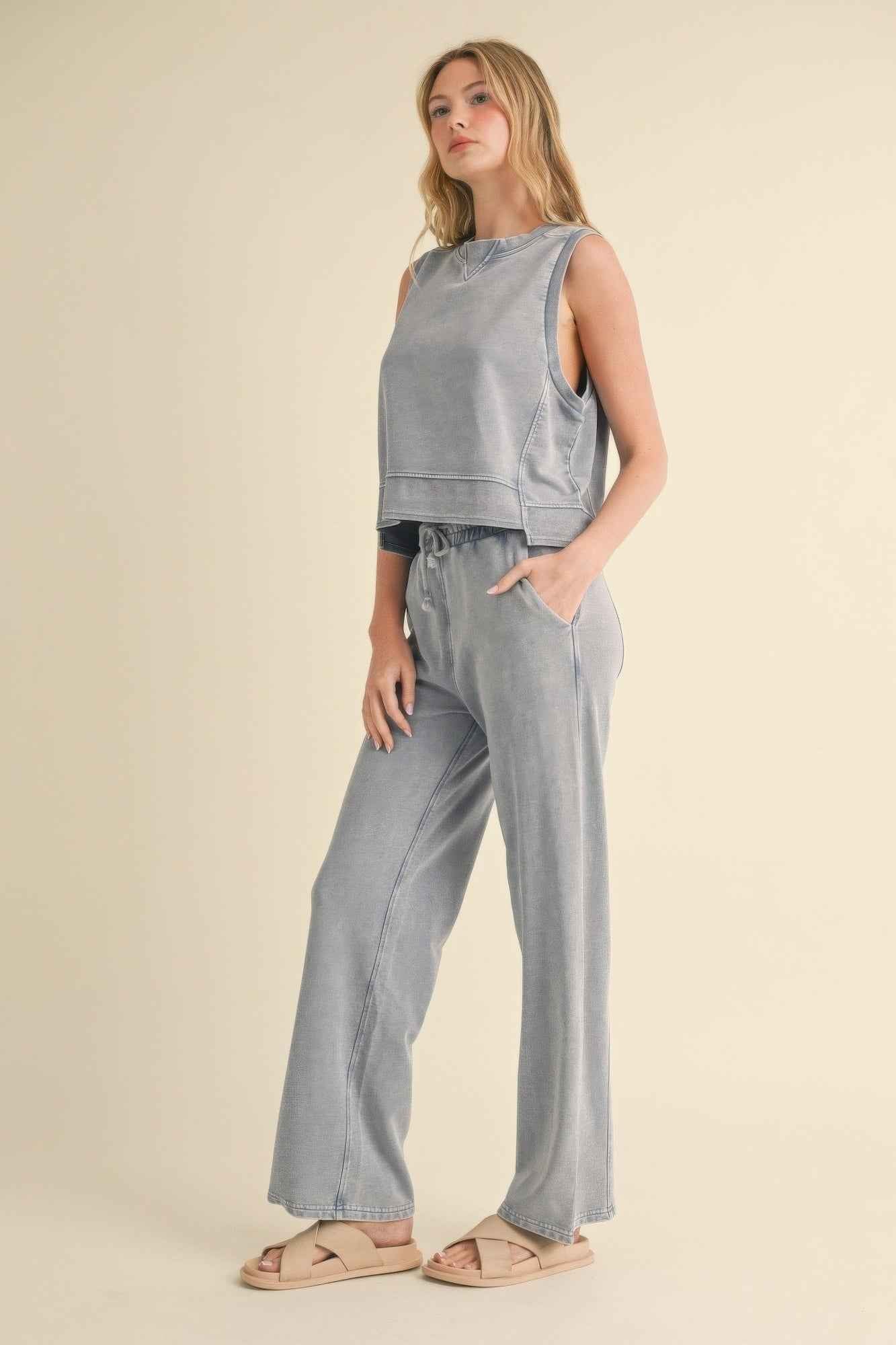 Mineral Wash Sleeveless Top Mineral Wash Sleeveless Top