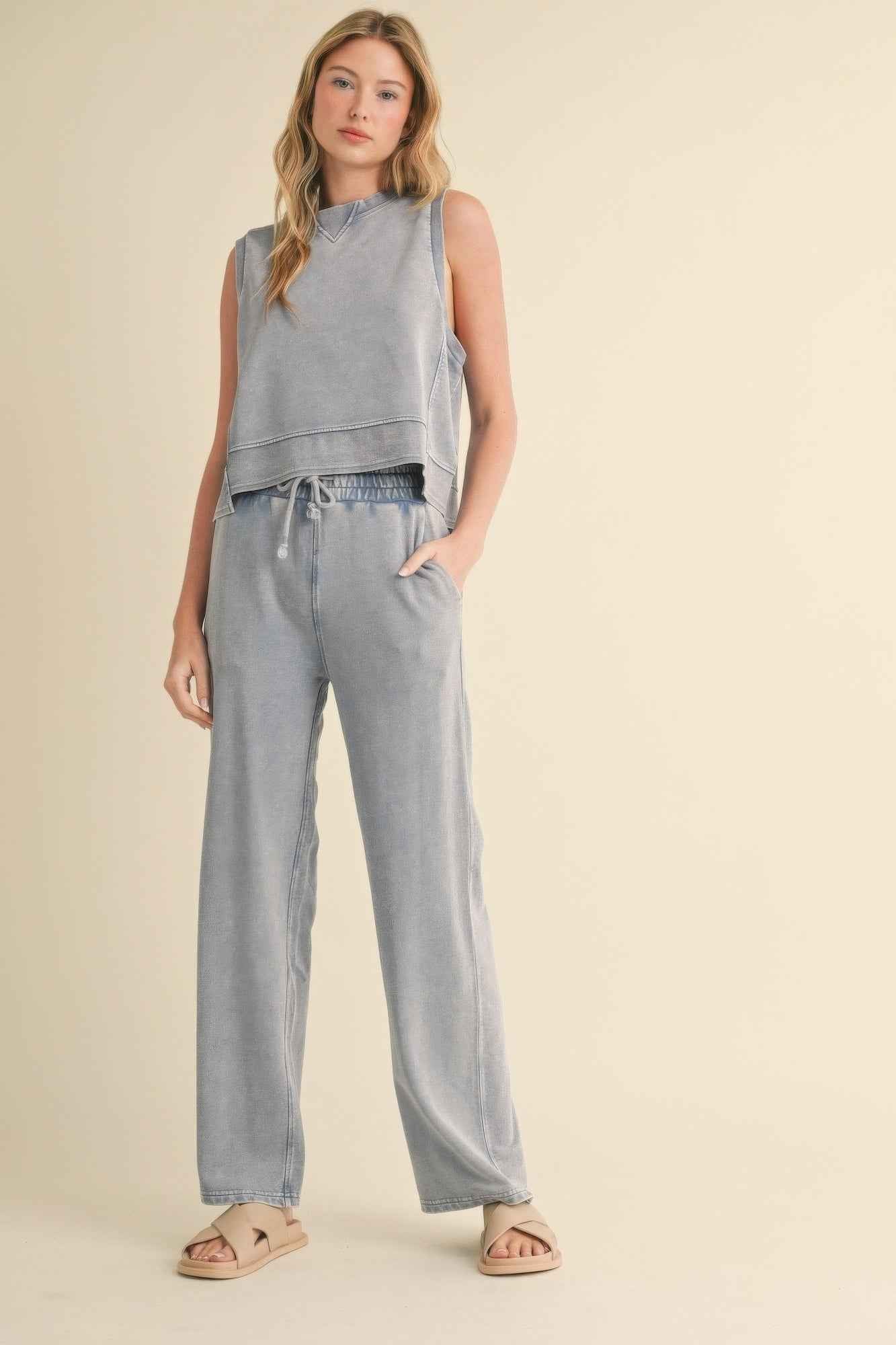 Mineral Wash Sleeveless Top Mineral Wash Sleeveless Top