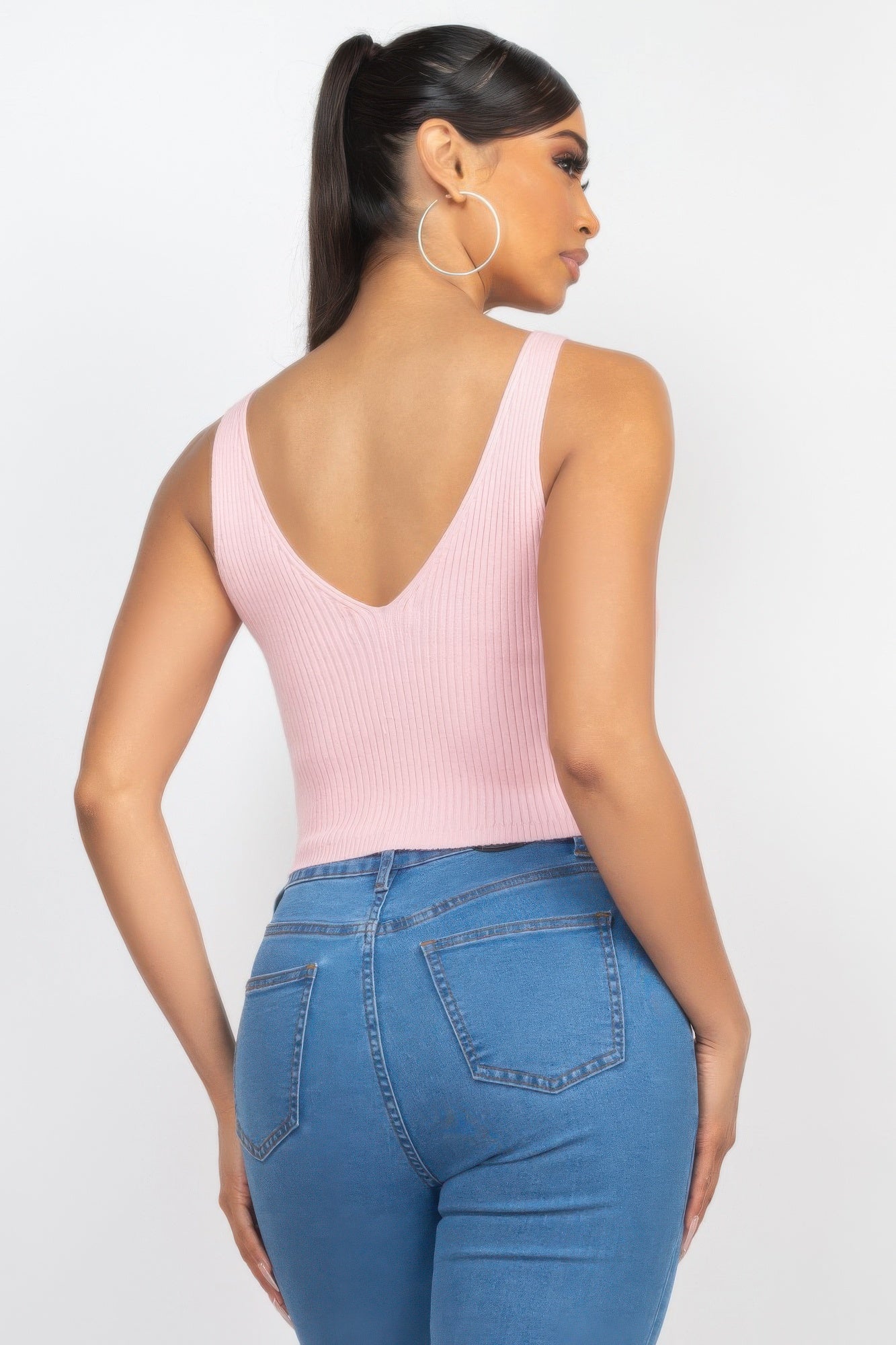 Crop Tank Top & Cardigan Sweater Set product image