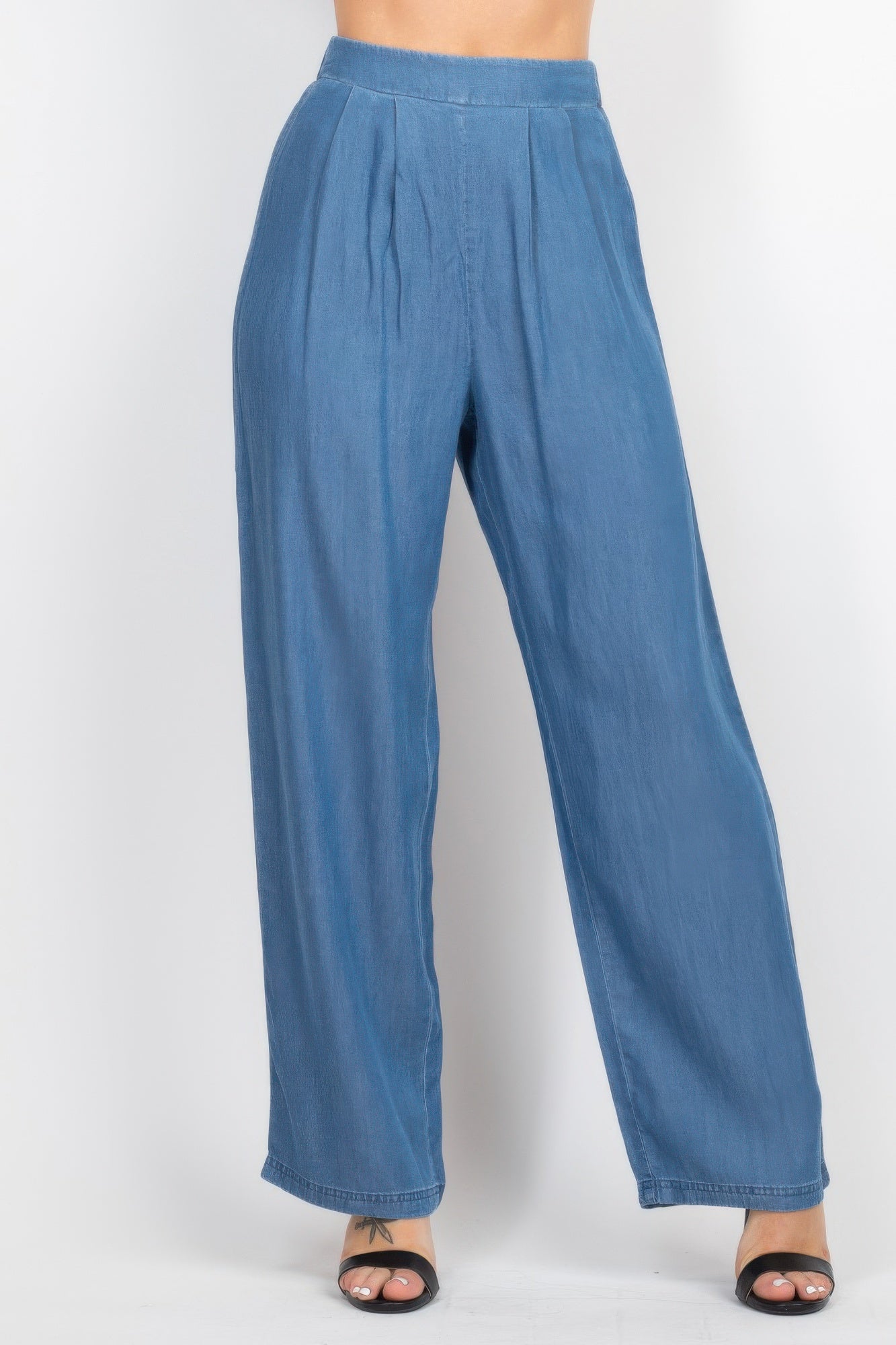 Tube Tied Top & Wide Pants Set product image