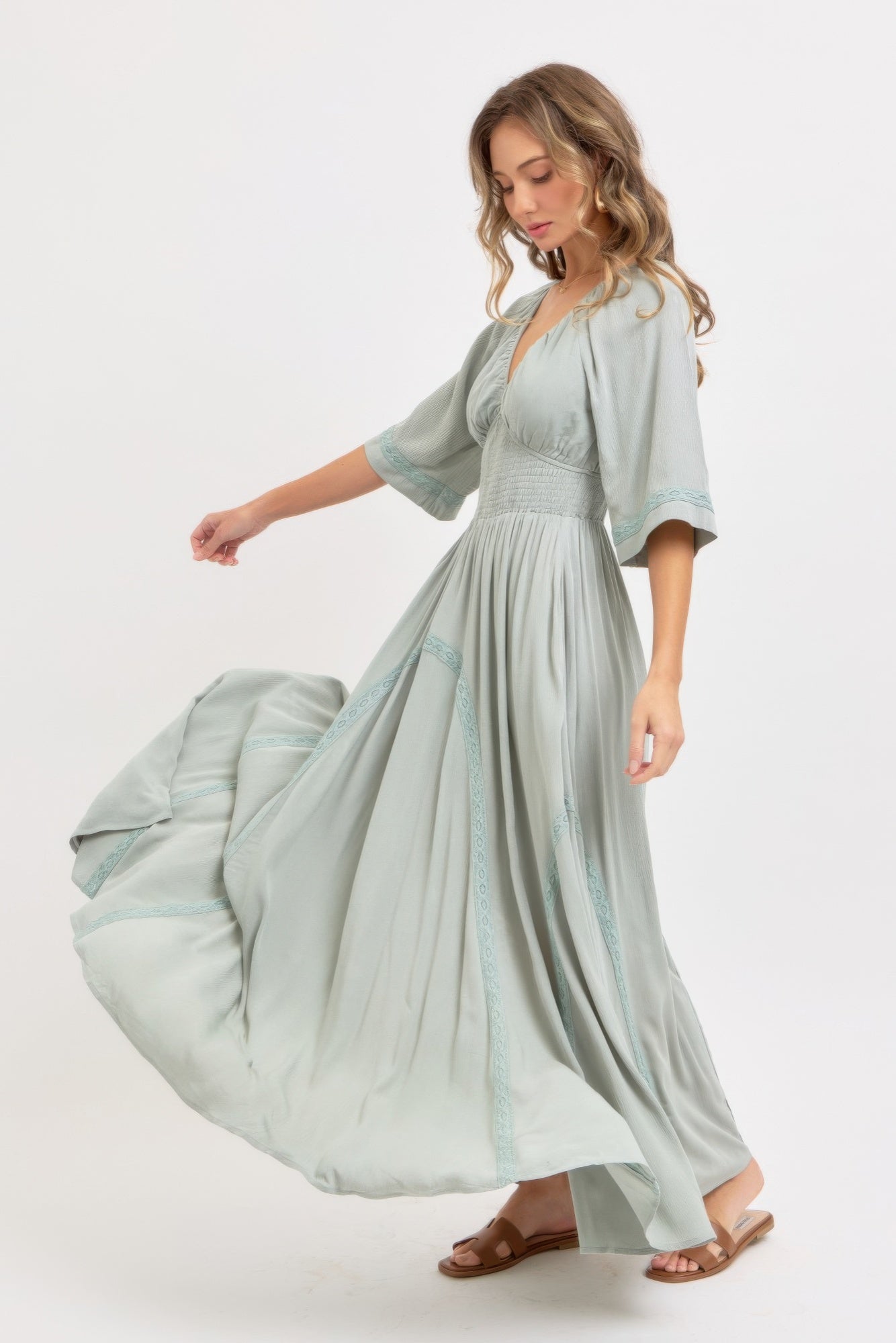 Romantic Flowy Maxi Dress product image
