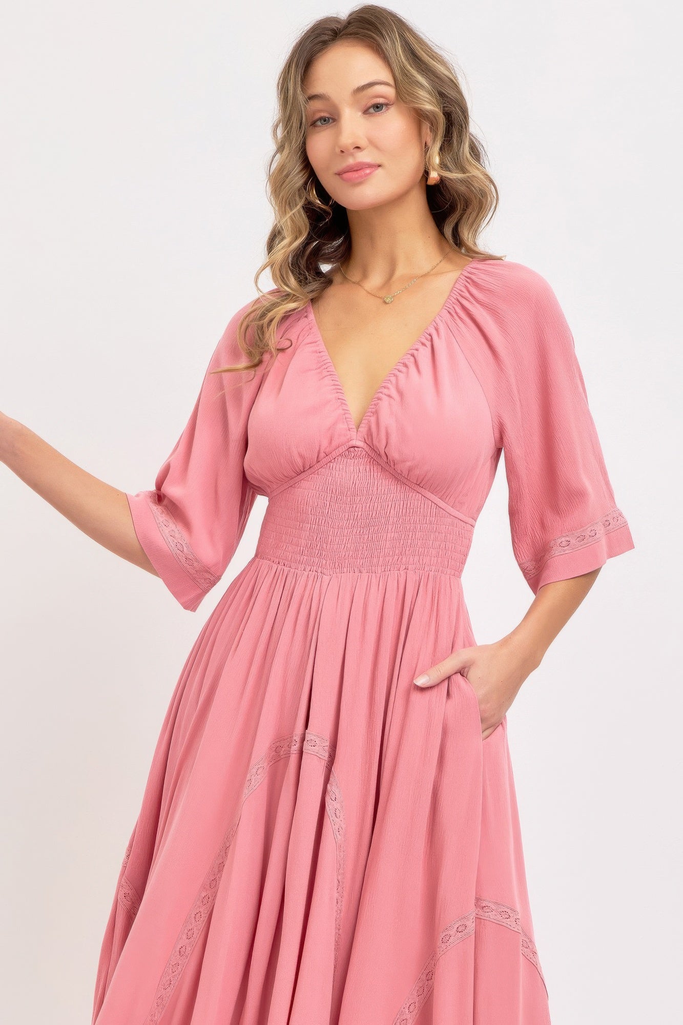 Romantic Flowy Maxi Dress product image