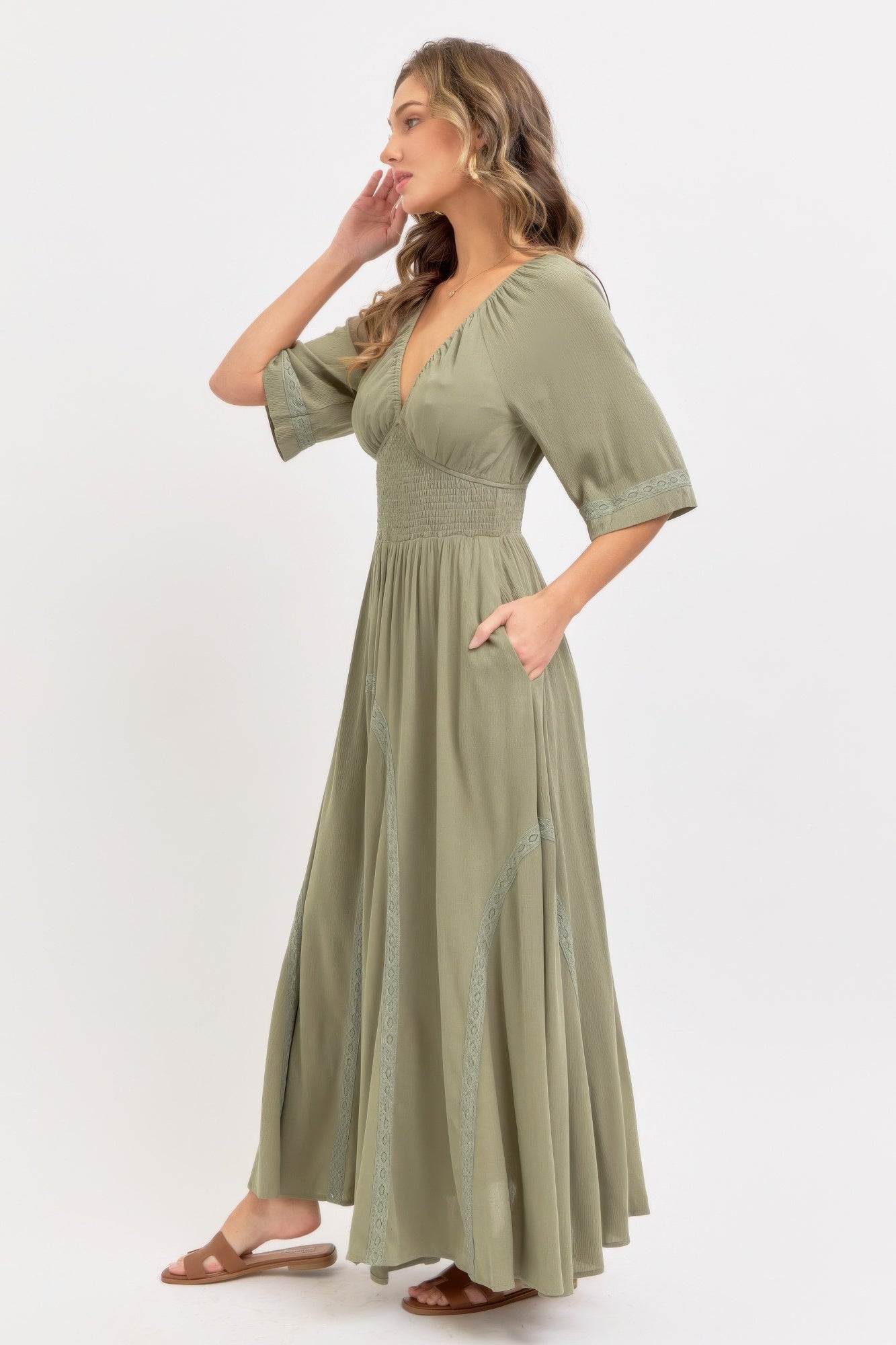 Romantic Flowy Maxi Dress product image