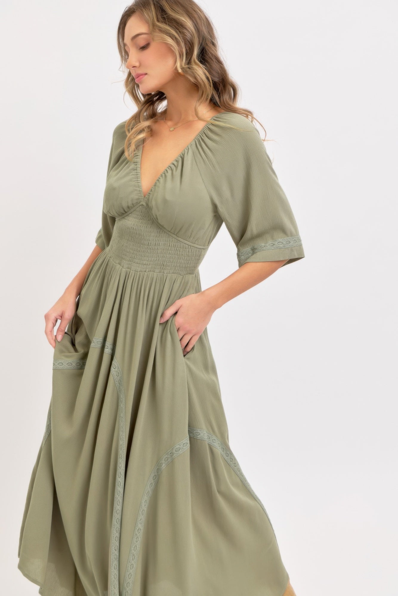 Romantic Flowy Maxi Dress product image