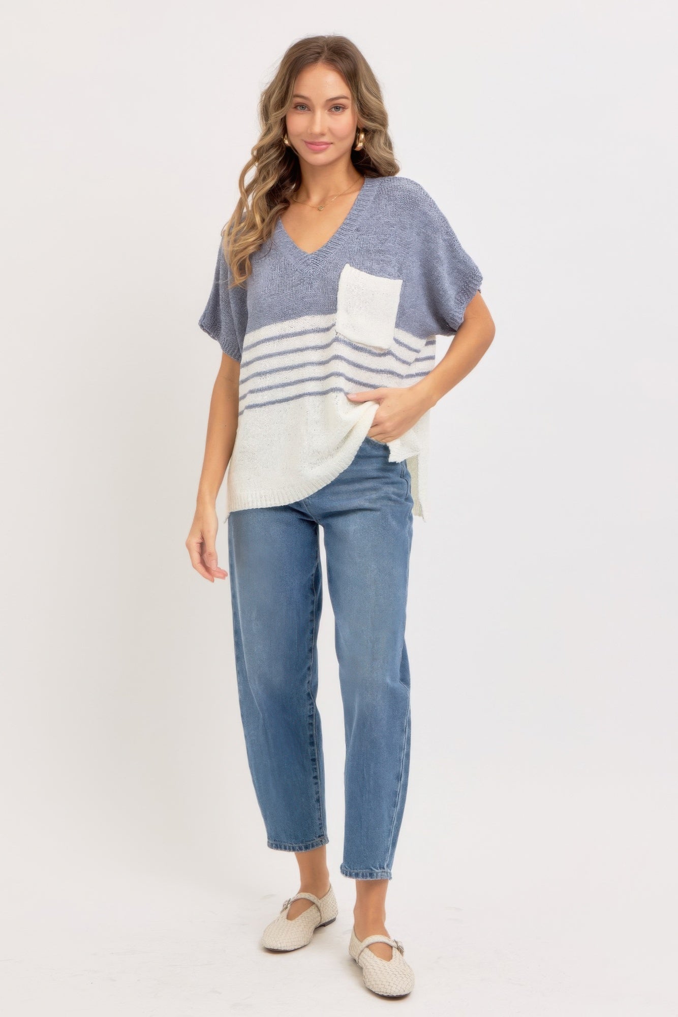 Casual Oversized Knit Top product image