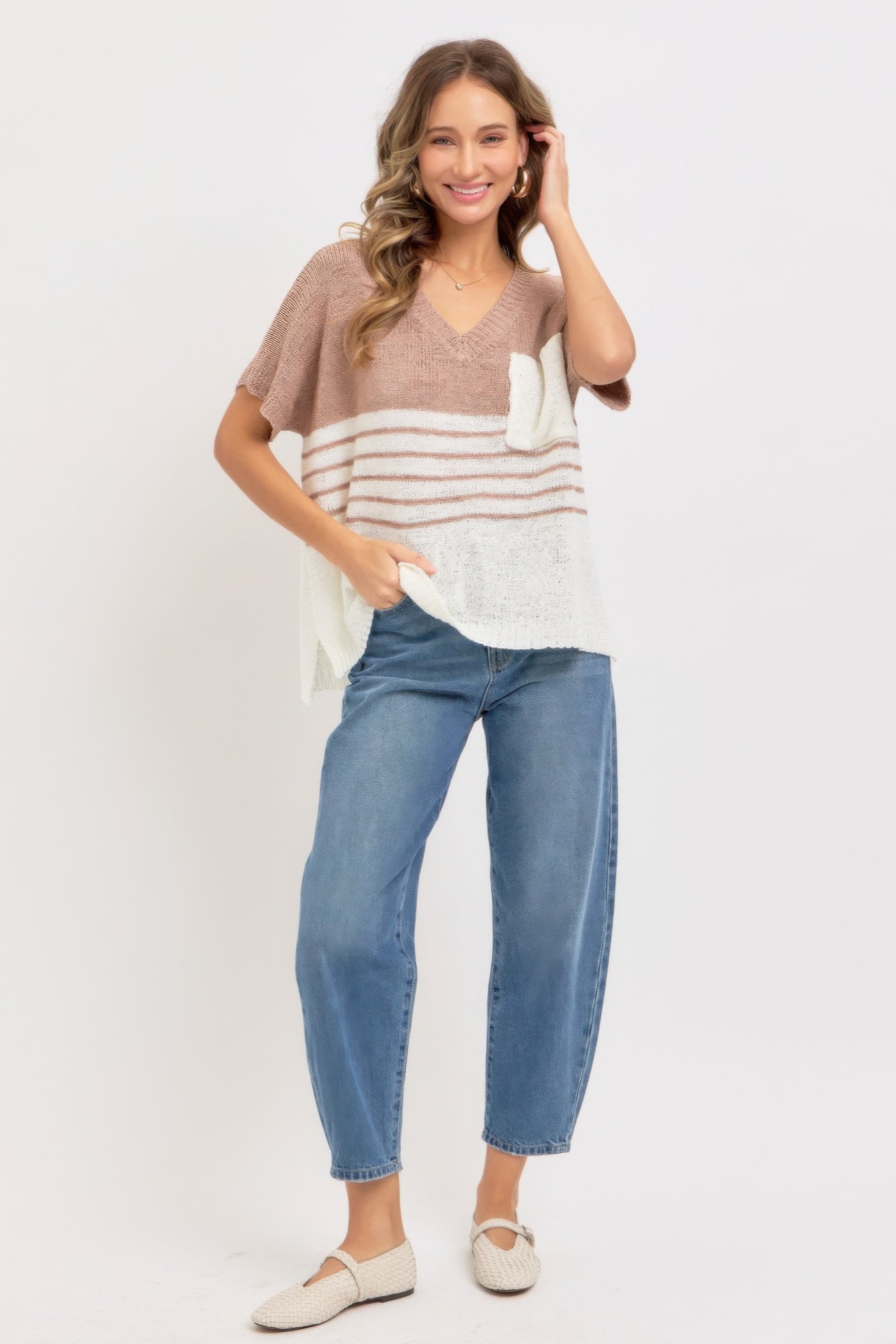 Casual Oversized Knit Top product image