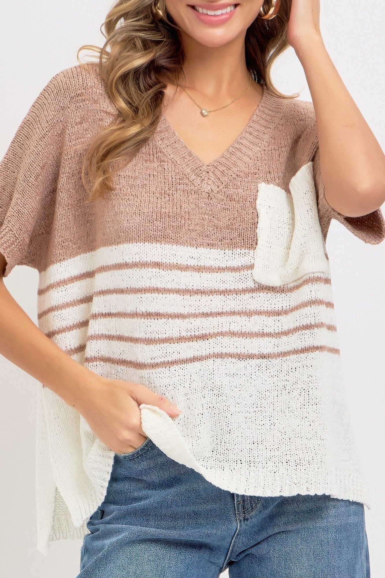 Casual Oversized Knit Top product image
