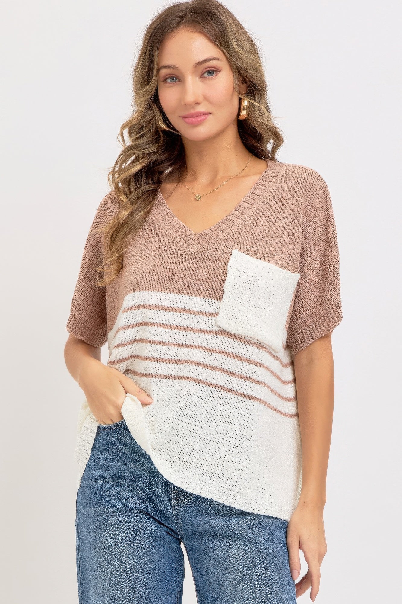 Casual Oversized Knit Top product image