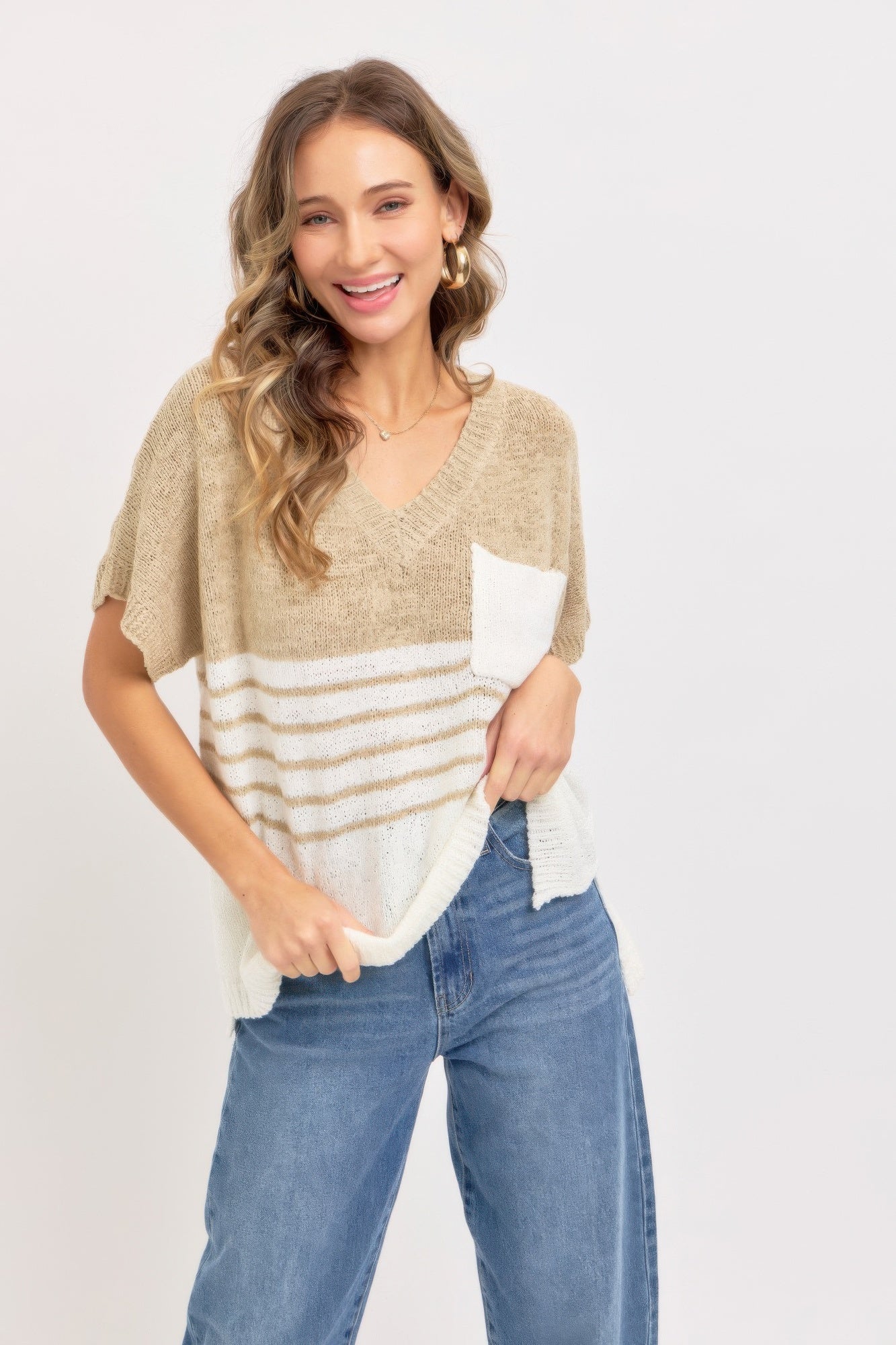 Casual Oversized Knit Top product image