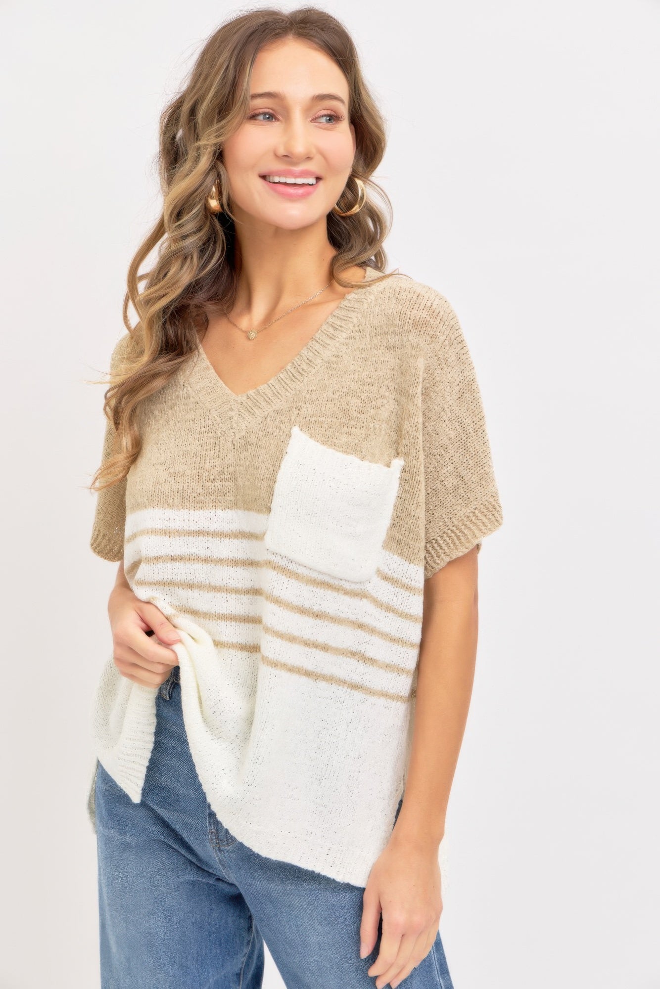 Casual Oversized Knit Top product image