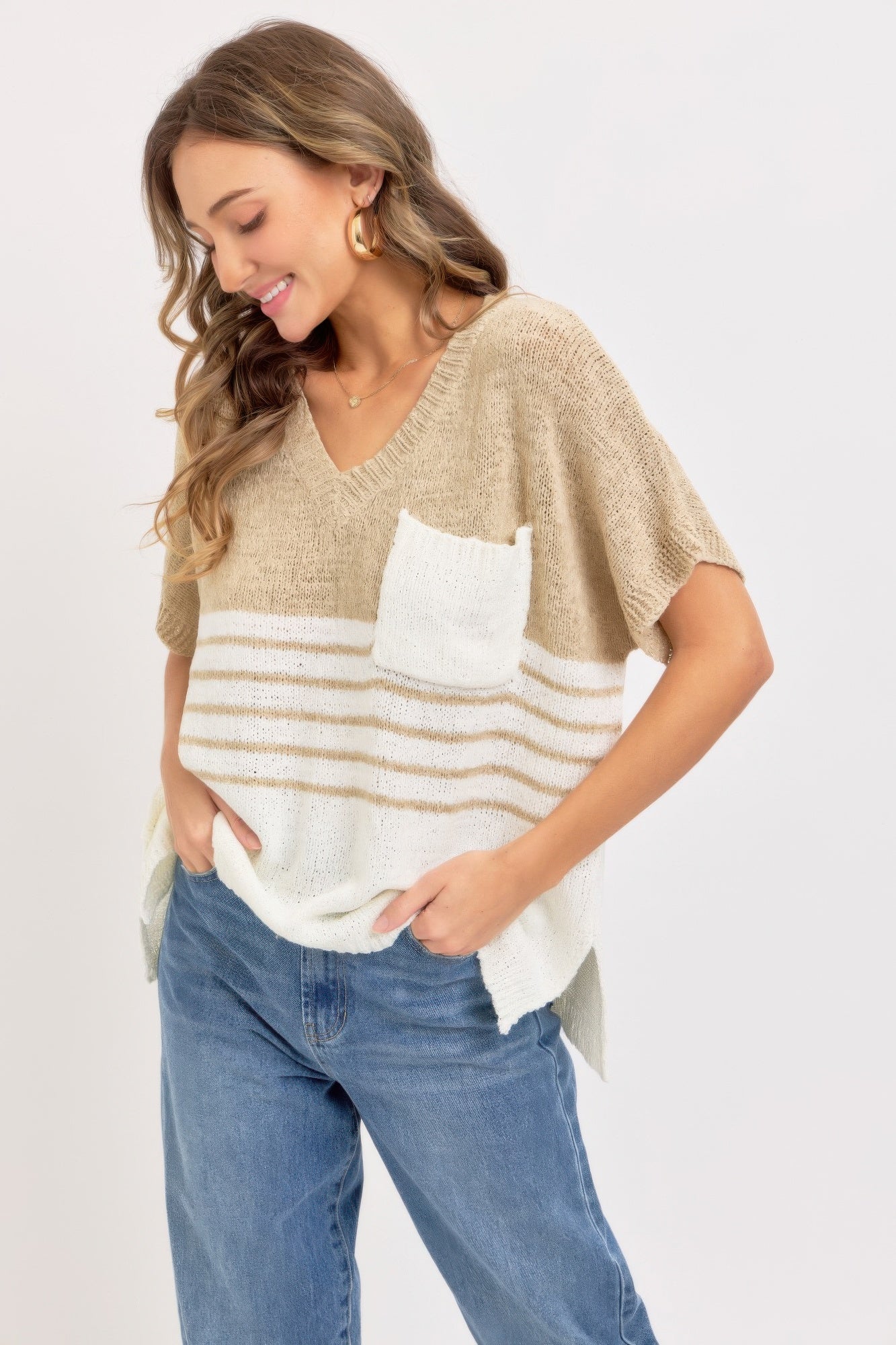 Casual Oversized Knit Top product image